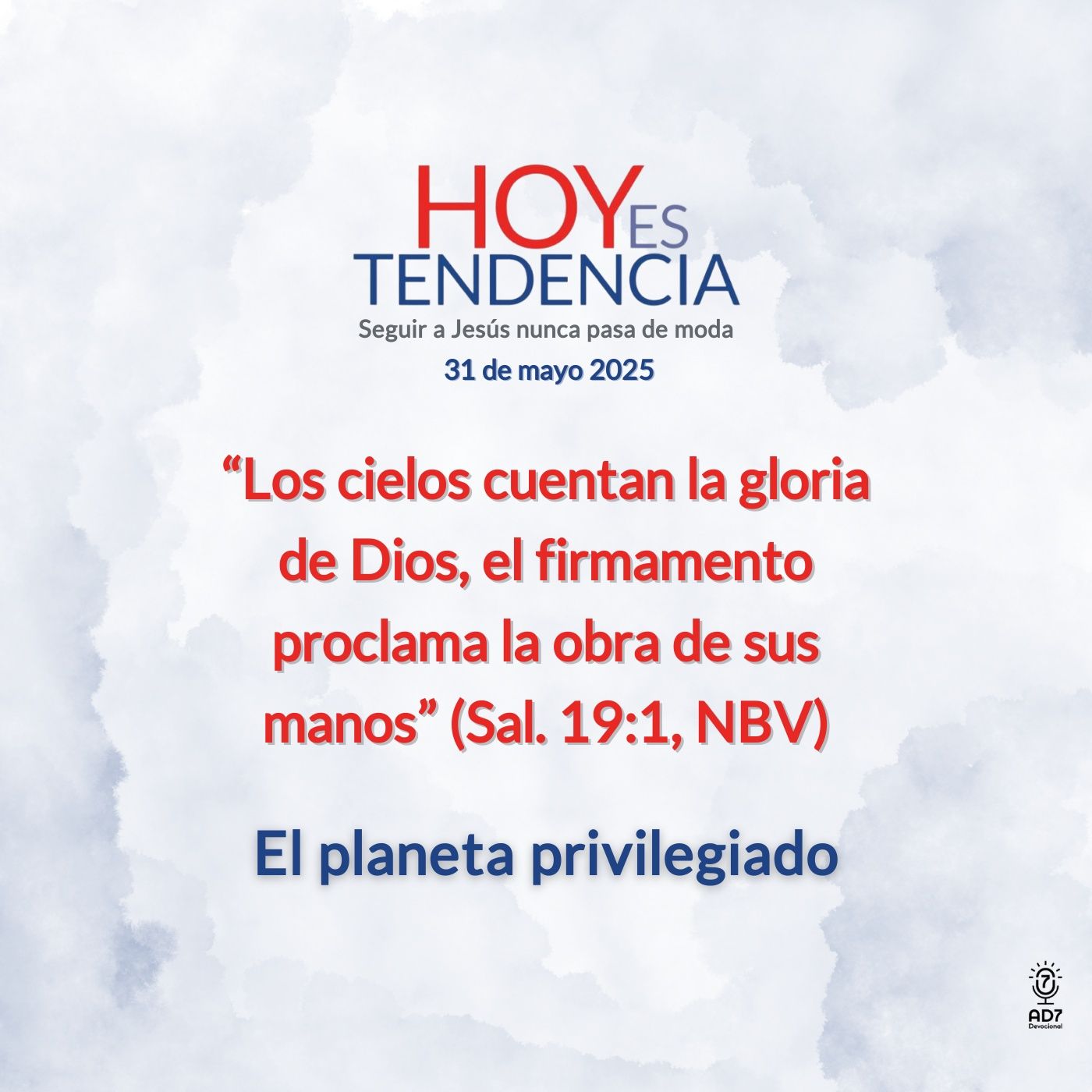 AD7 Devocional - Hoy es Tendencia
