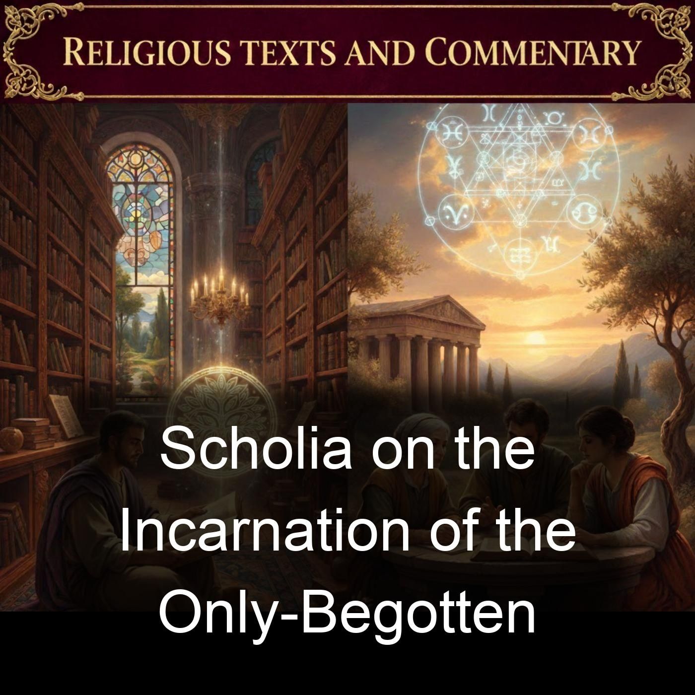 Scholia on the Incarnation of the Only-Begotten cover art
