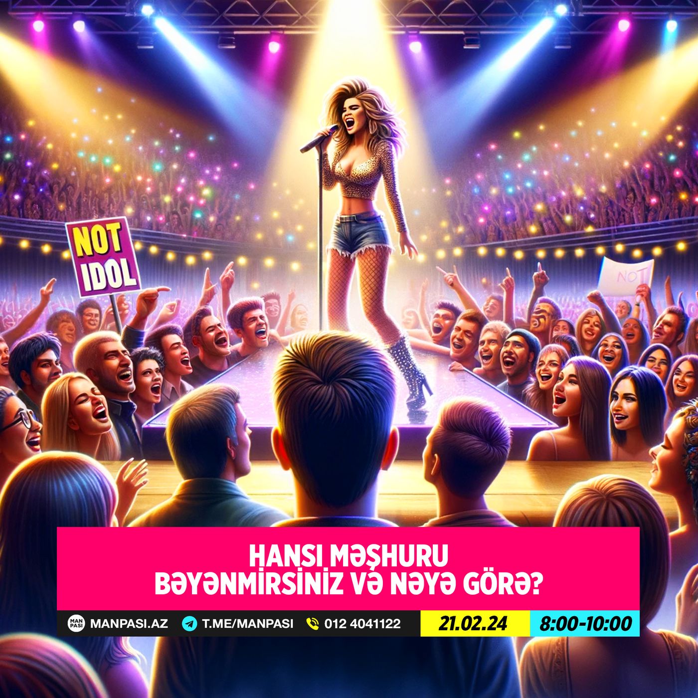 Hansı məşhuru bəyənmirsiniz və nəyə görə? 21.02.2024