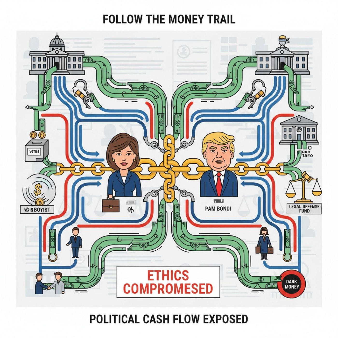 From Campaign Cash to Political Cover_ Bondi’s Trump Connection