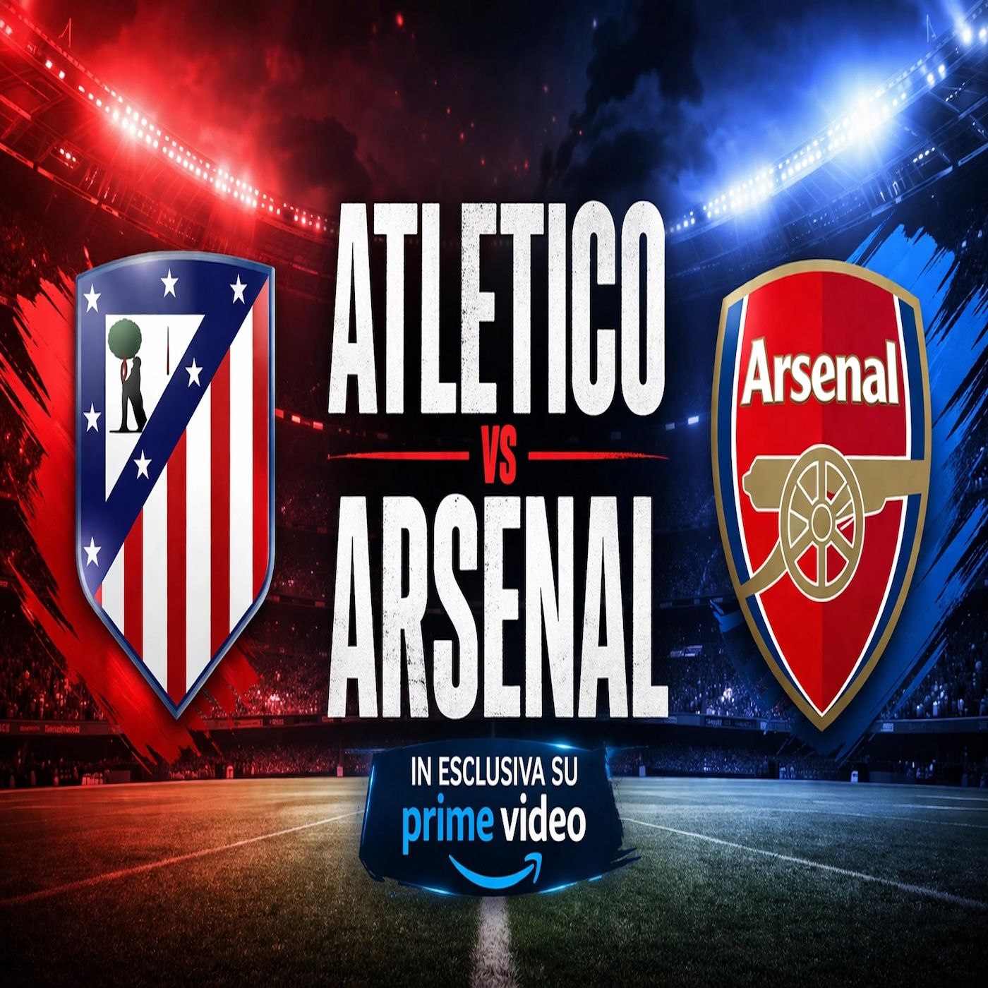 Atletico Madrid-Arsenal- dove vederla su Prime Video
