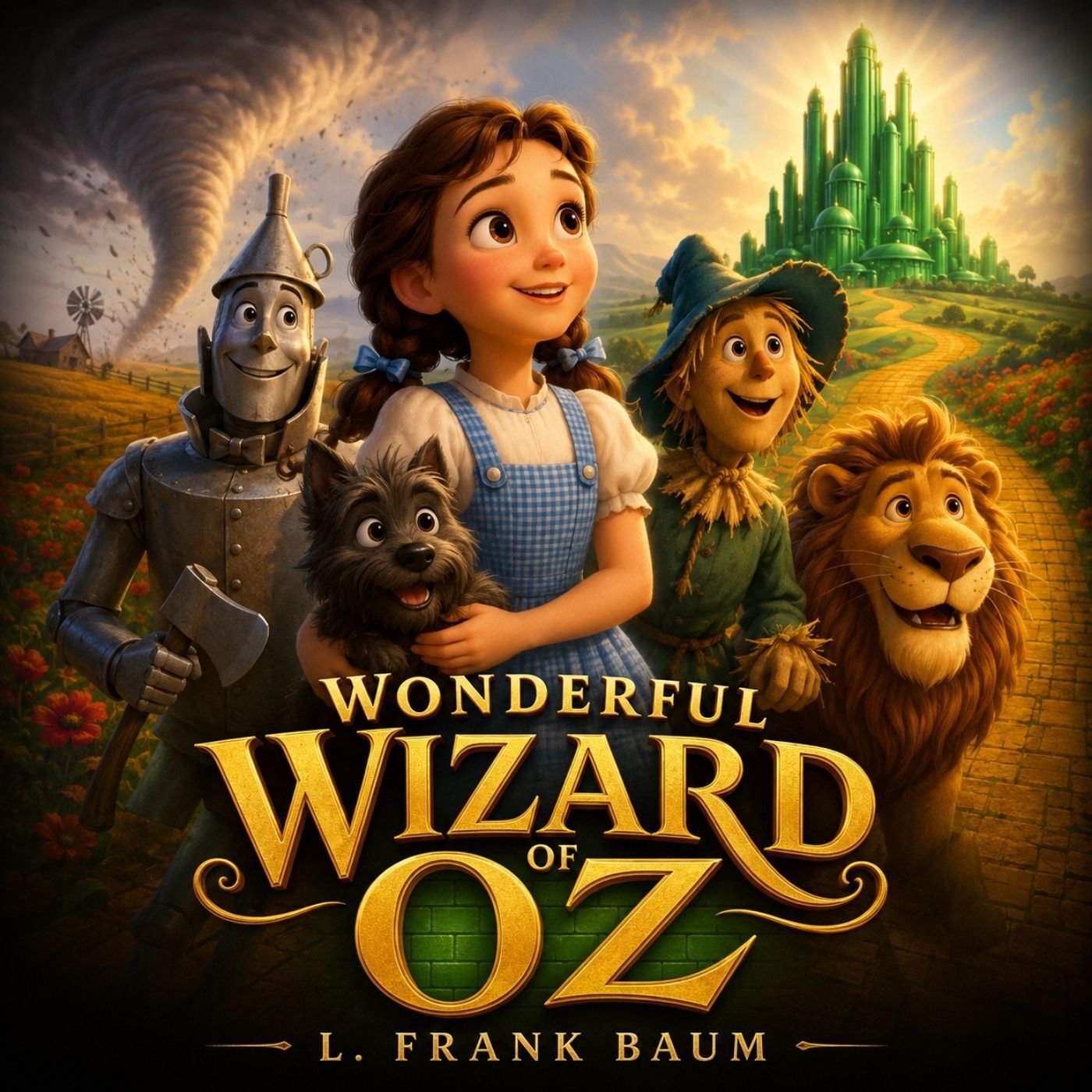 🟡 Wonderful Wizard of Oz (Full Audiobook) | L. Frank Baum