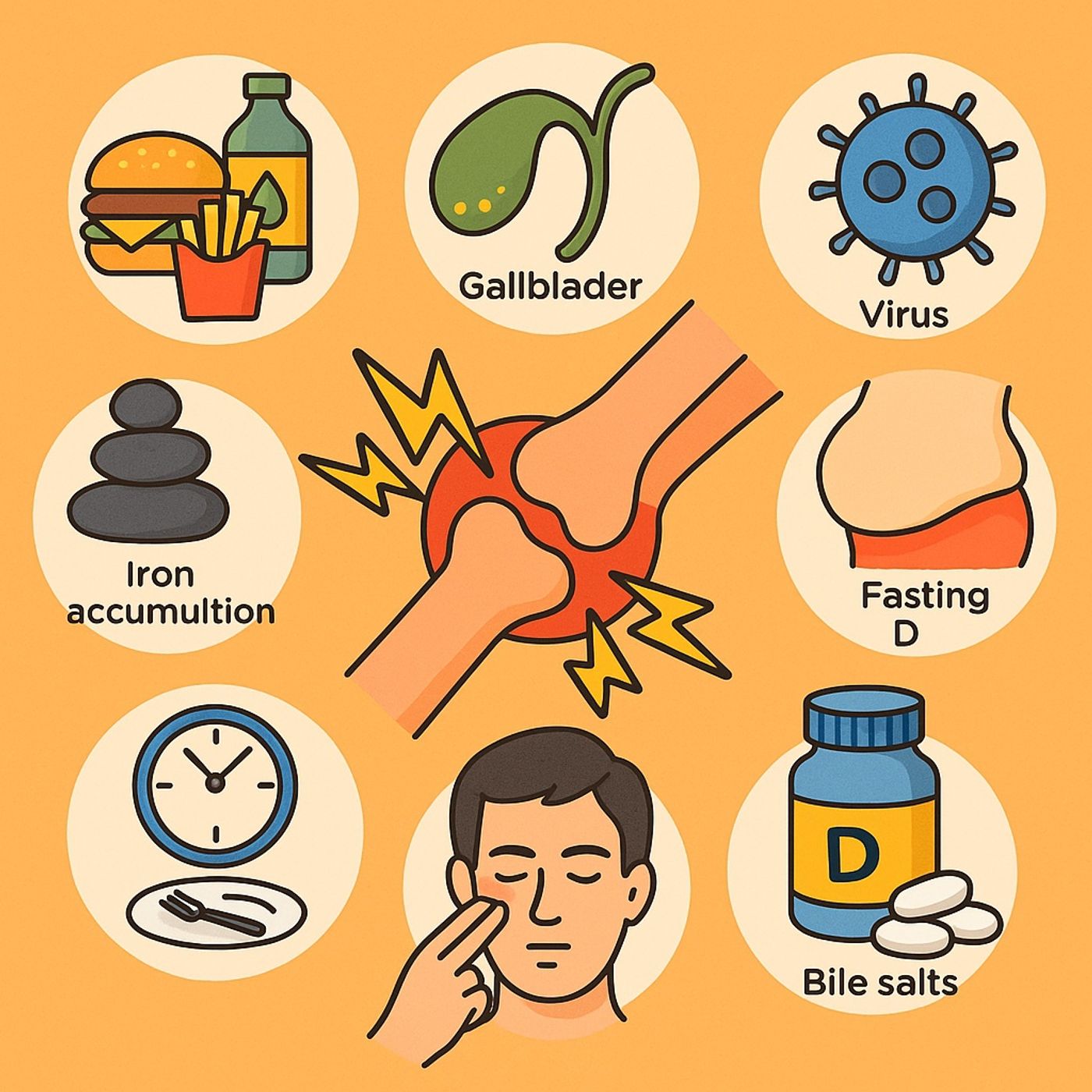 Chronic Pain Decoded: Unmasking the Secret Triggers of Inflammation—From Bile Sludge to Magnetic Beds