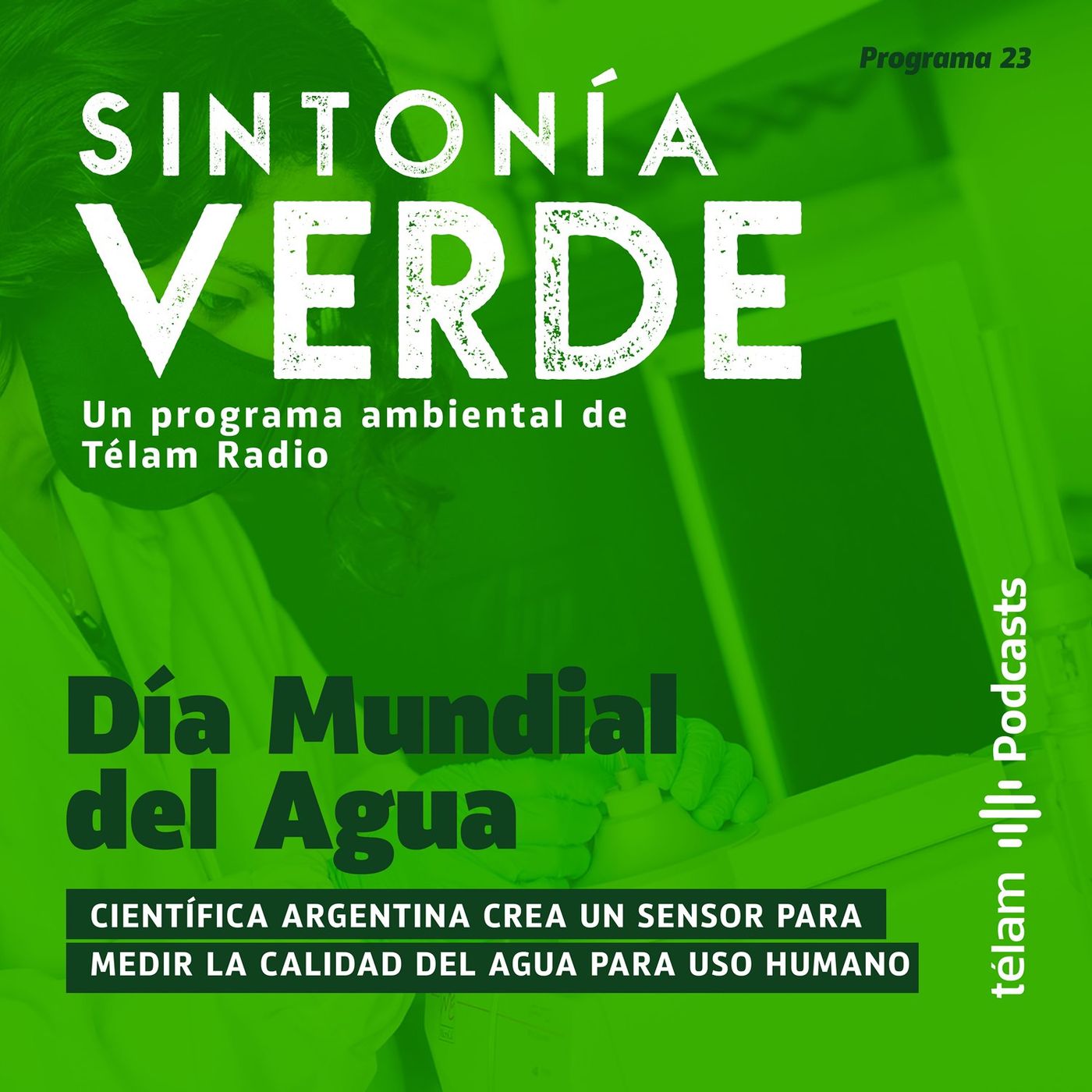 cover of episode Científica argentina crea un sensor para medir la calidad del agua para uso humano