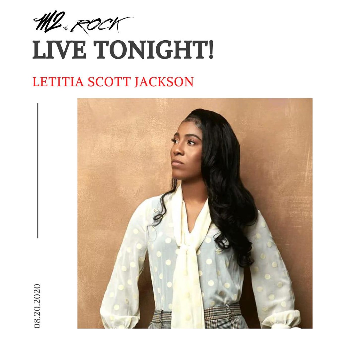 Letitia Scott Jackson LIVE on M2 the Rock episode artwork