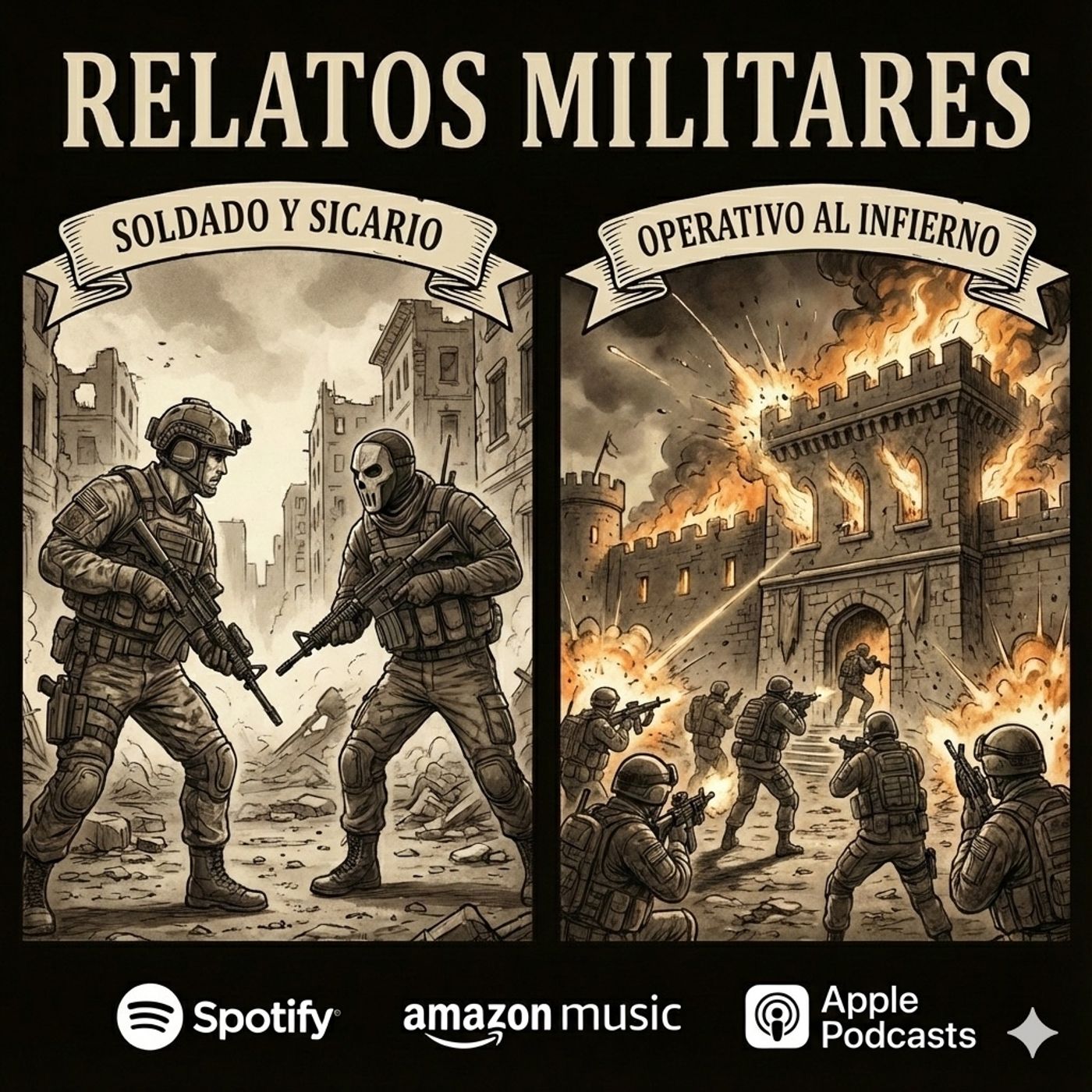 HORROR CAST: OPERATIVO BRECHA AL INFIERNO - SOLDADO Y SICARIO episode artwork