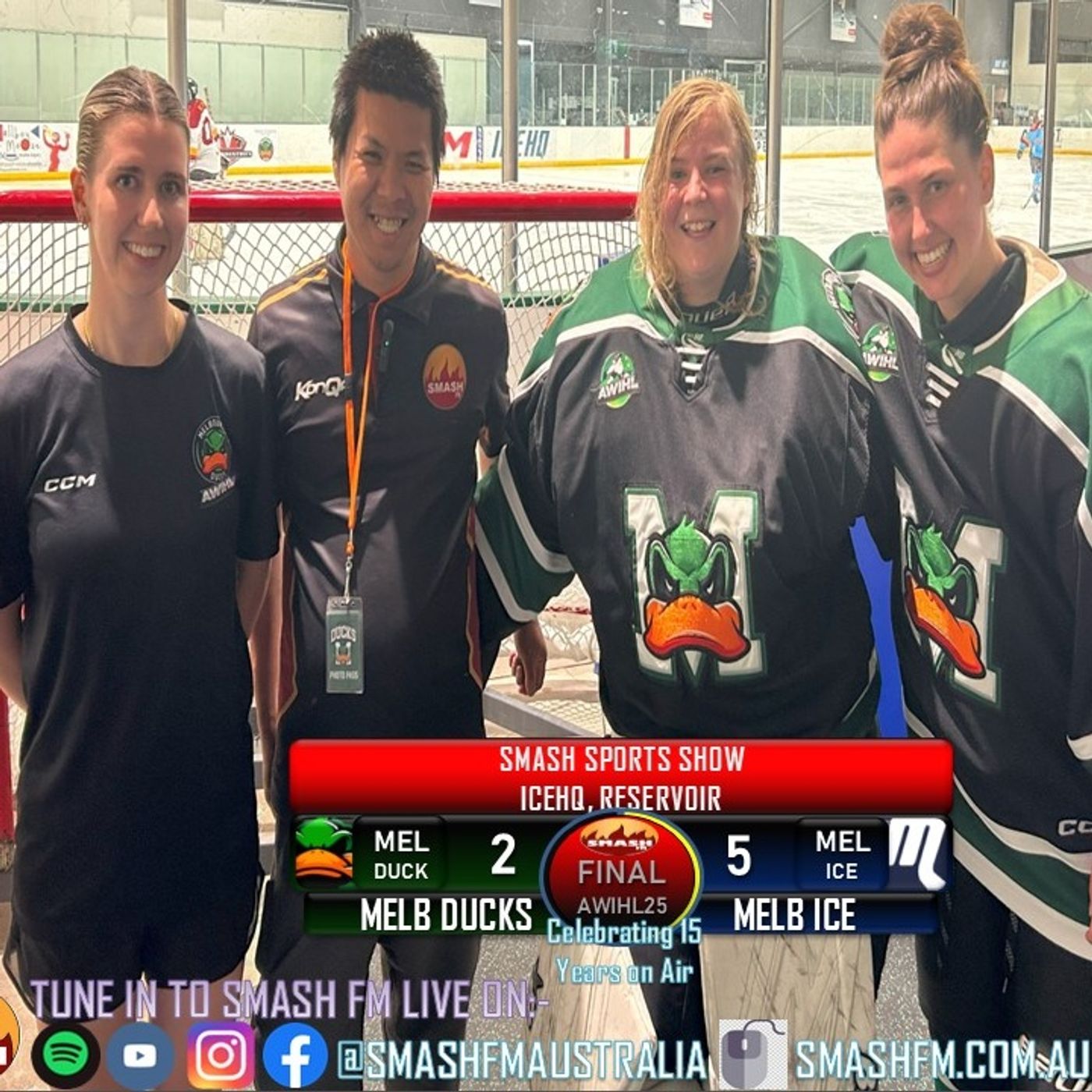 SSS15THYR: Melbourne Ducks AWIHL25 Post Game Interviews 190125