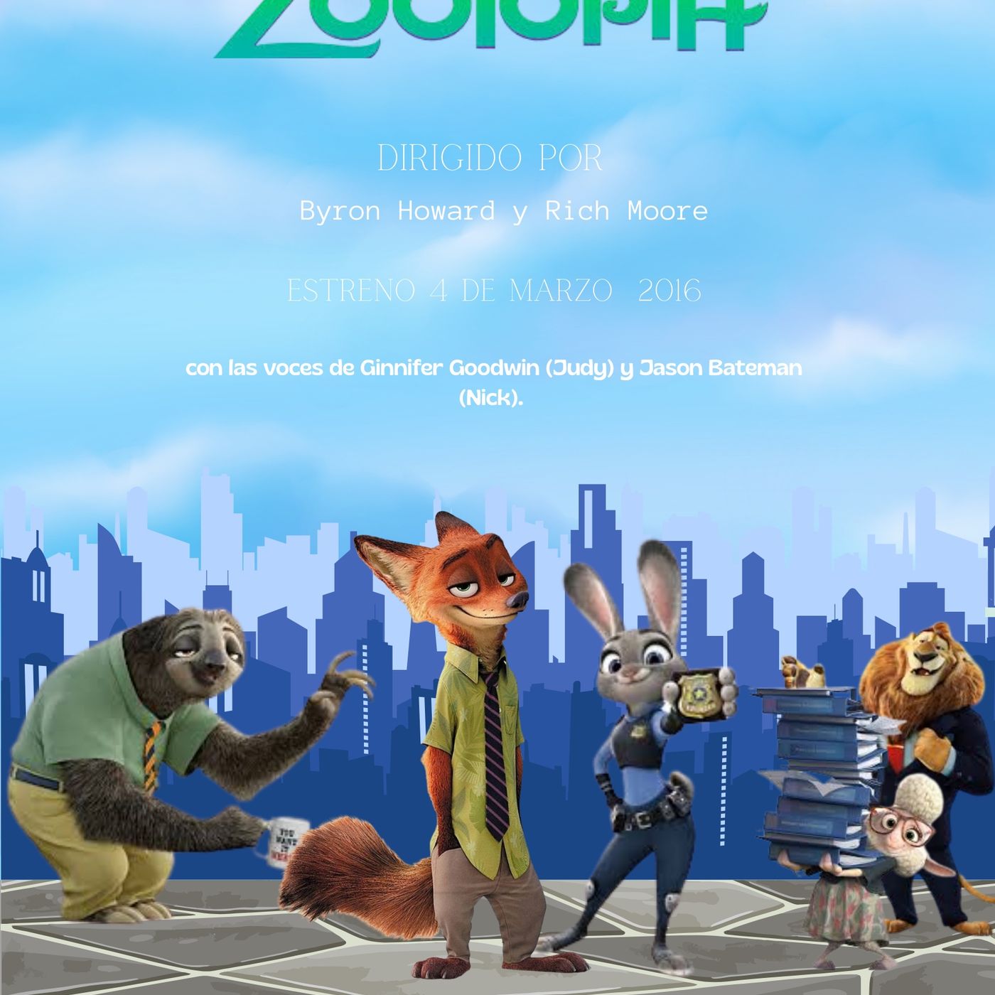 podcats de cine Zootopia