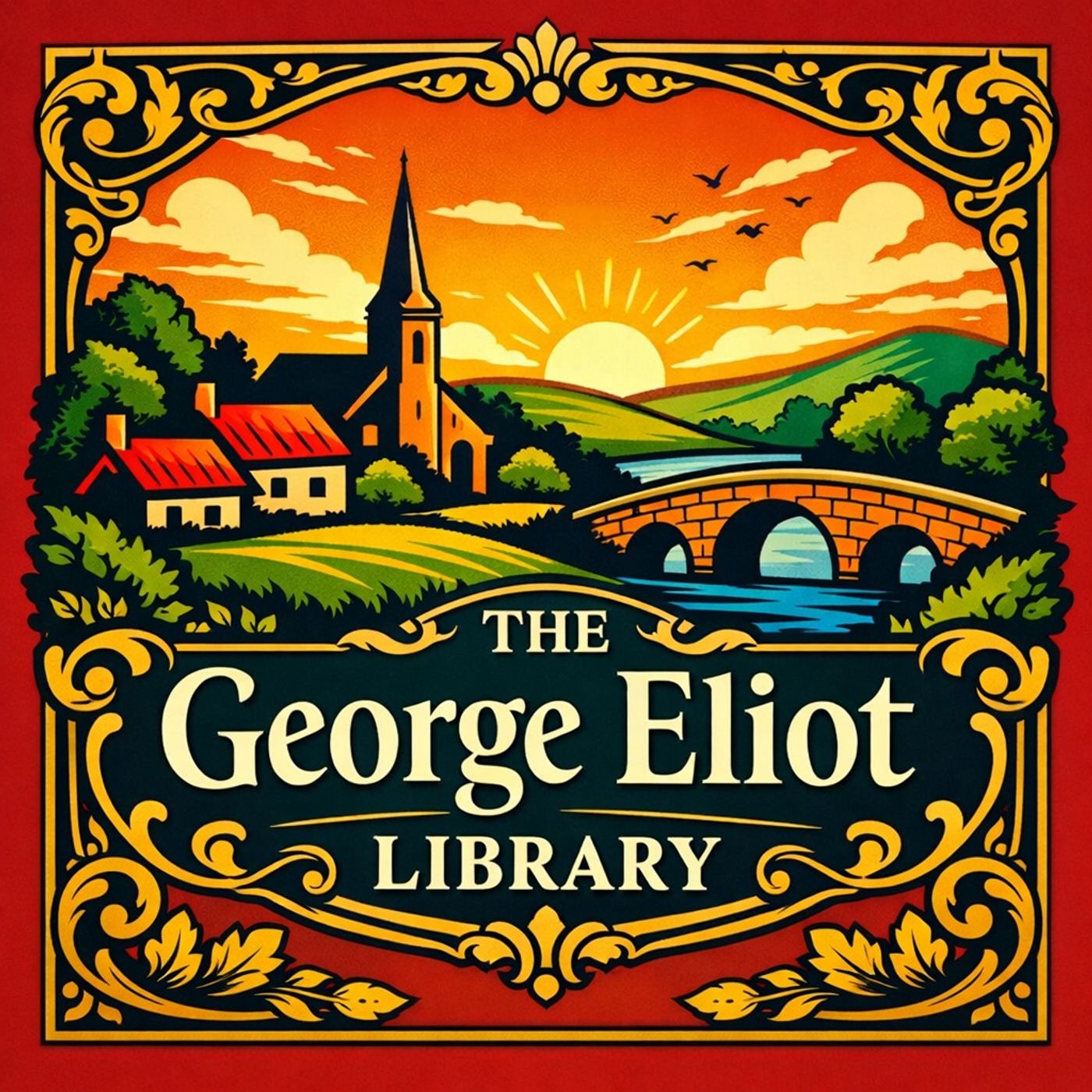 The George Eliot Library cover art