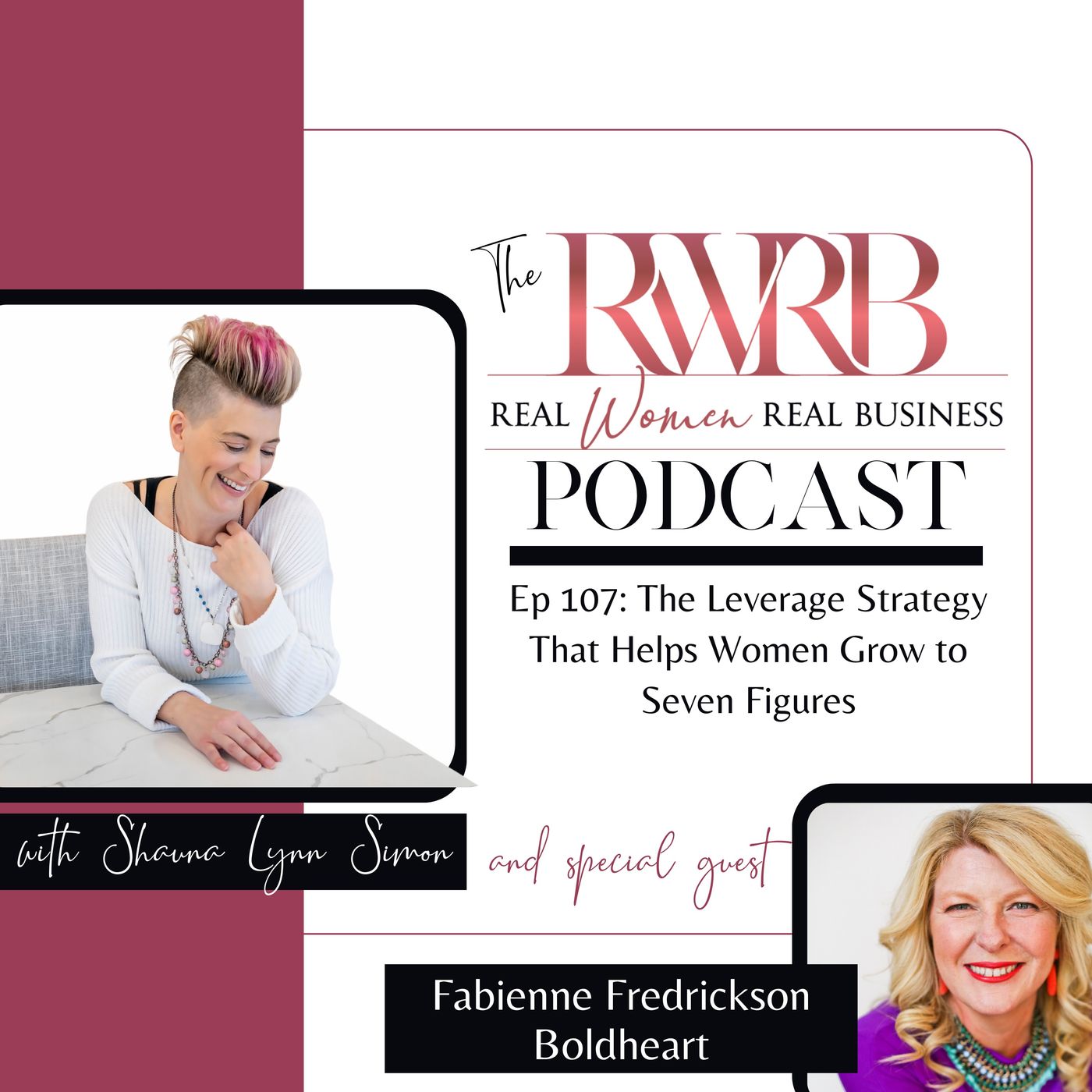 The Leverage Strategy That Helps Women Grow to Seven Figures with Fabienne Fredrickson The Leverage Strategy That Helps Women Grow to Seven Figures with Fabienne Fredrickson