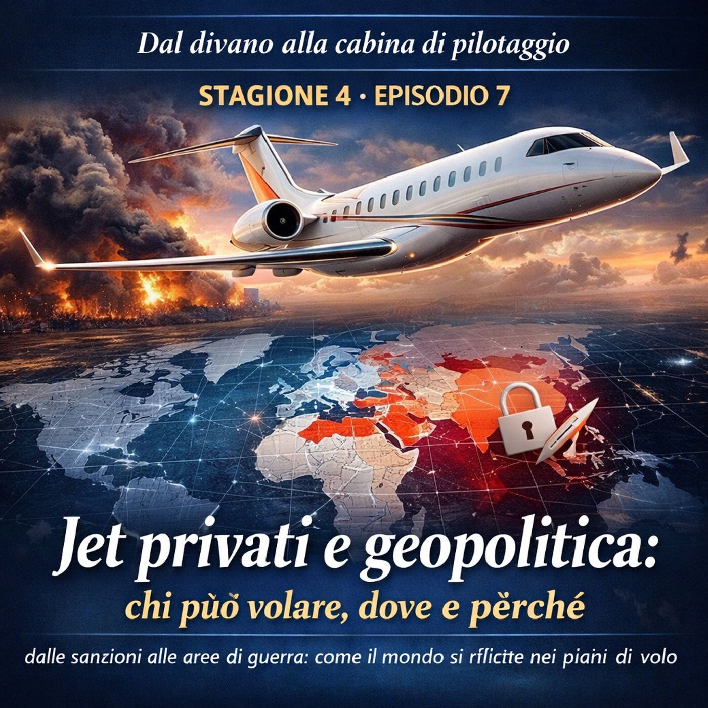 EP.7 - La storia dei Jet Privati - Jet privati e geopolitica: chi può volare, dove e perché