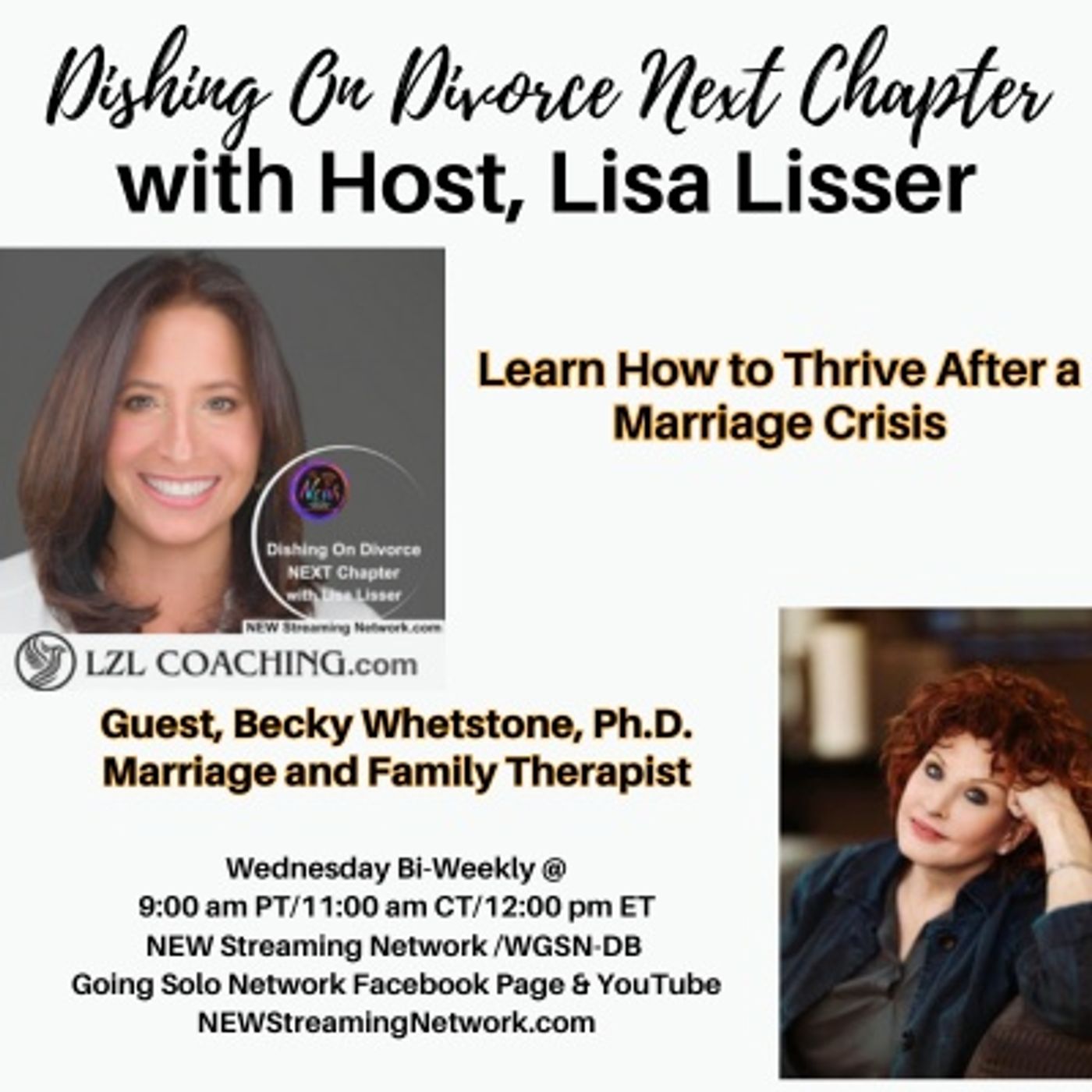 Learn How to Thrive After a Marriage Crisis with Dr Becky Whetstone episode artwork
