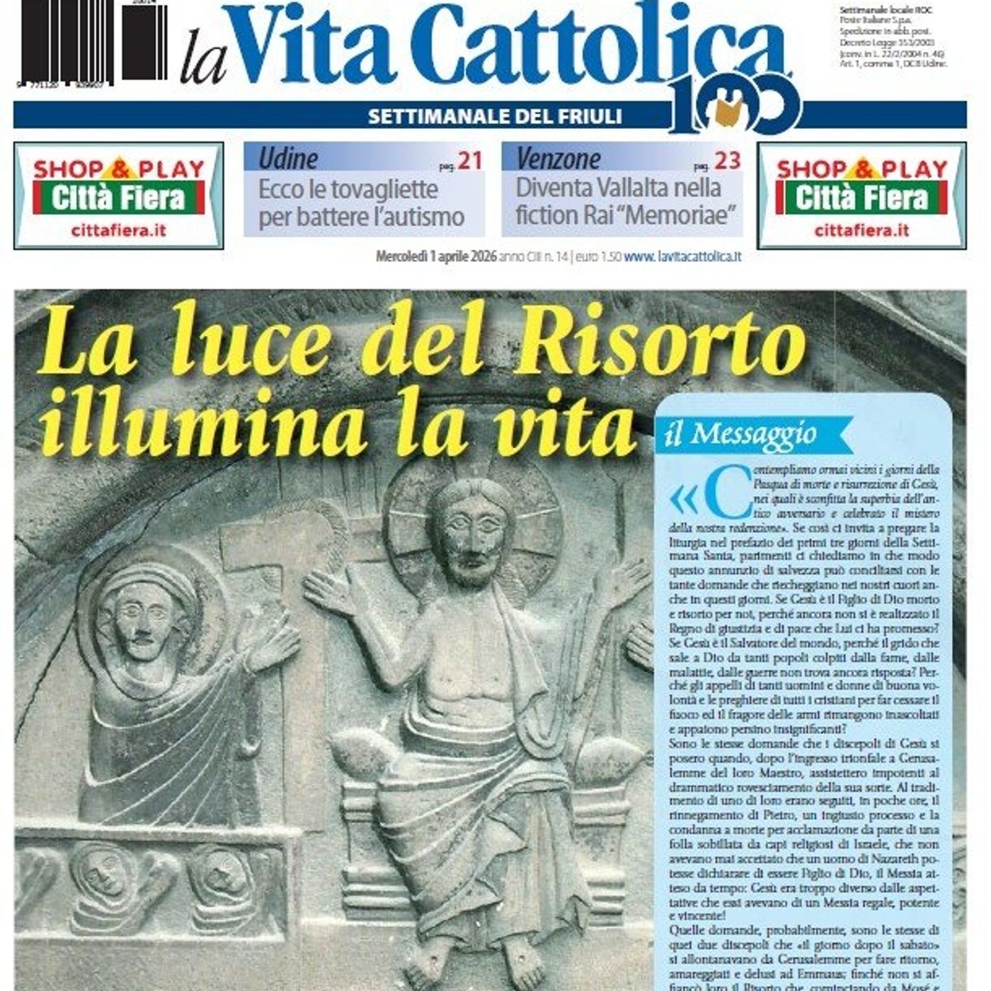 La Vita Cattolica in edicola dell'01/04/2026 episode artwork
