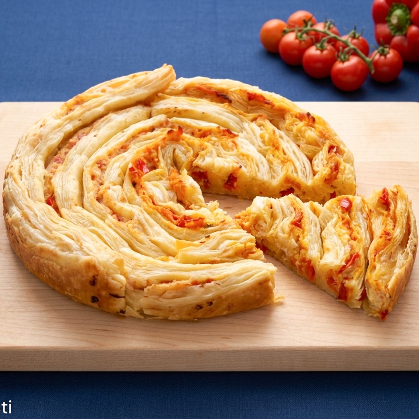 SPIRALE DI SFOGLIA RIPIENO Ricetta facile e scenografica episode artwork