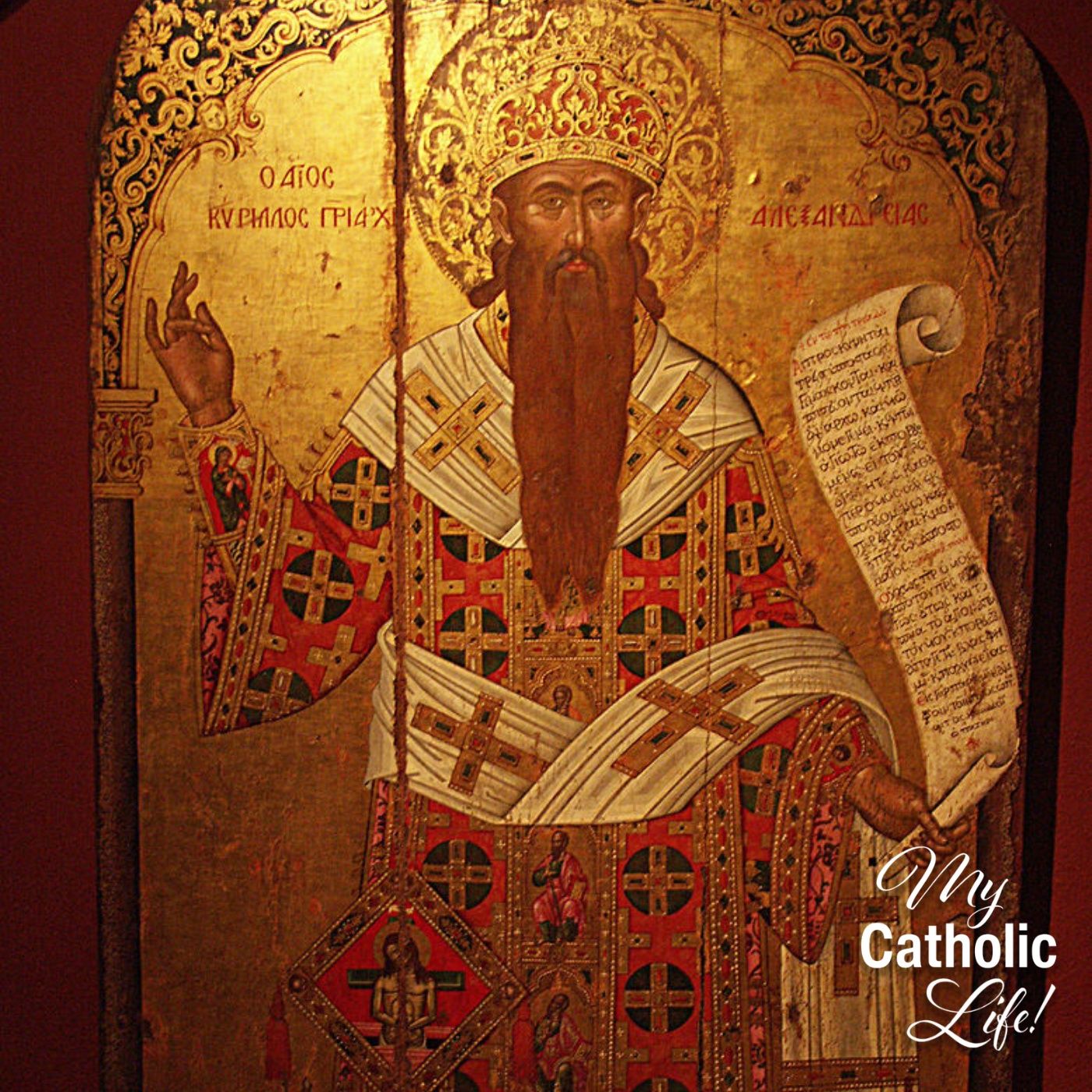 June 27- Saint Cyril of Alexandria, Bishop and Doctor—Optional Memorial episode artwork