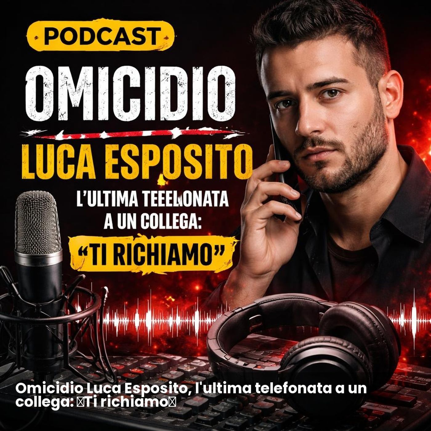 Omicidio Luca Esposito, l'ultima telefonata a un collega: «Ti richiamo» episode artwork