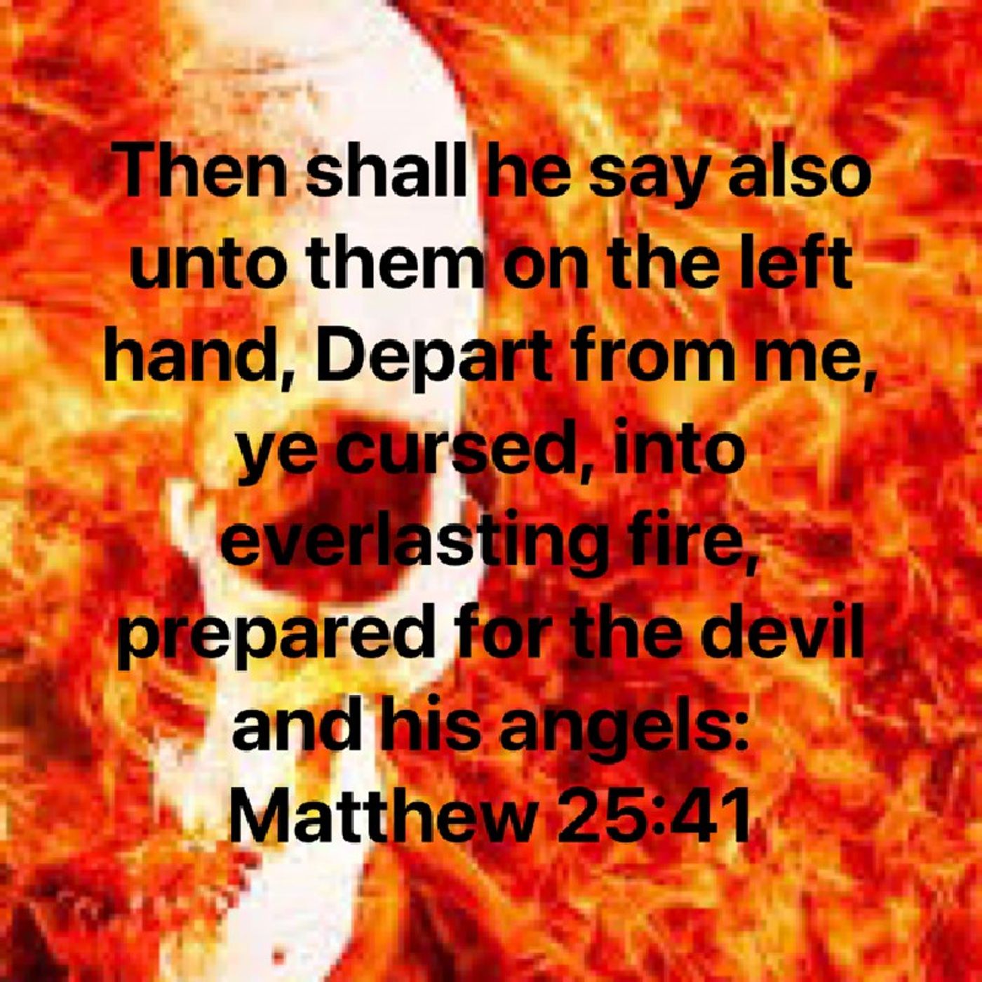 HELL IS REAL! NEVER LISTEN TO A MAN WHO SAYS HE DONT BELIEVE IN THE BIBLE! episode artwork