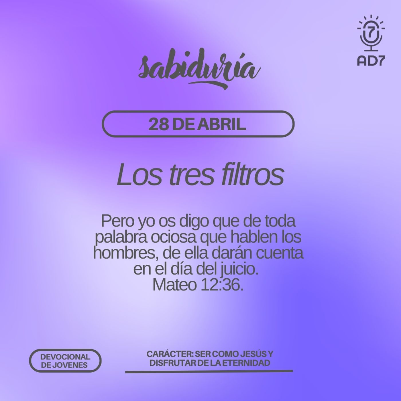 AD7 Devocional - Hoy es Tendencia