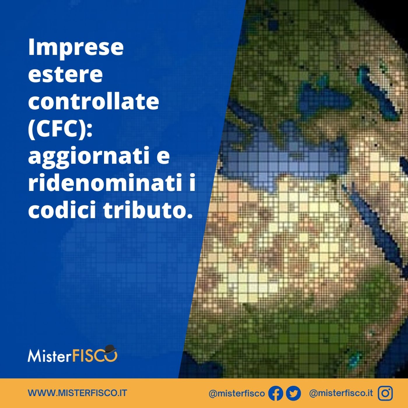 Imprese estere controllate (CFC): aggiornati e ridenominati i codici tributo episode artwork