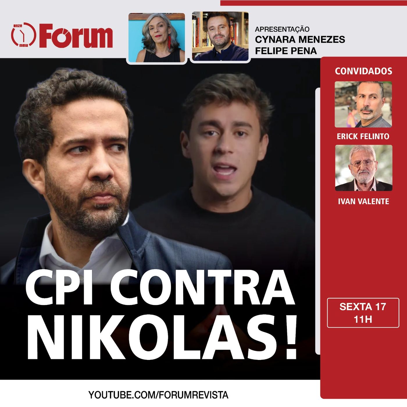 Janones quer CPI para investigar Nikolas | Lula: "Não temos que ter medo de enfrentar a mentira" episode artwork