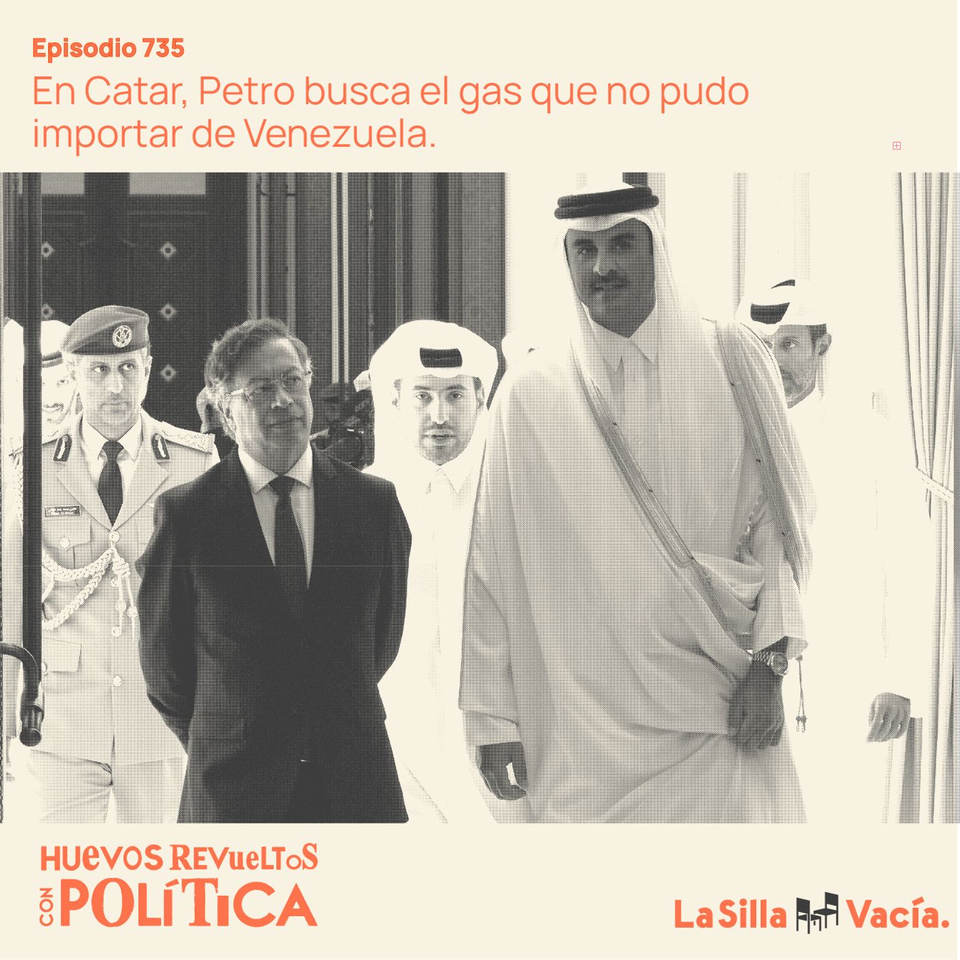 En Catar, Petro busca el gas que no pudo importar de Venezuela.