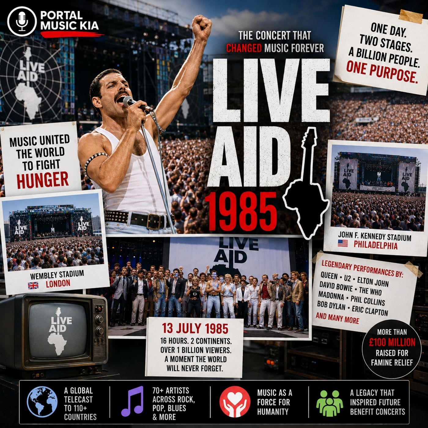 Live Aid 1985 The Concert That Changed Music Forever episode artwork