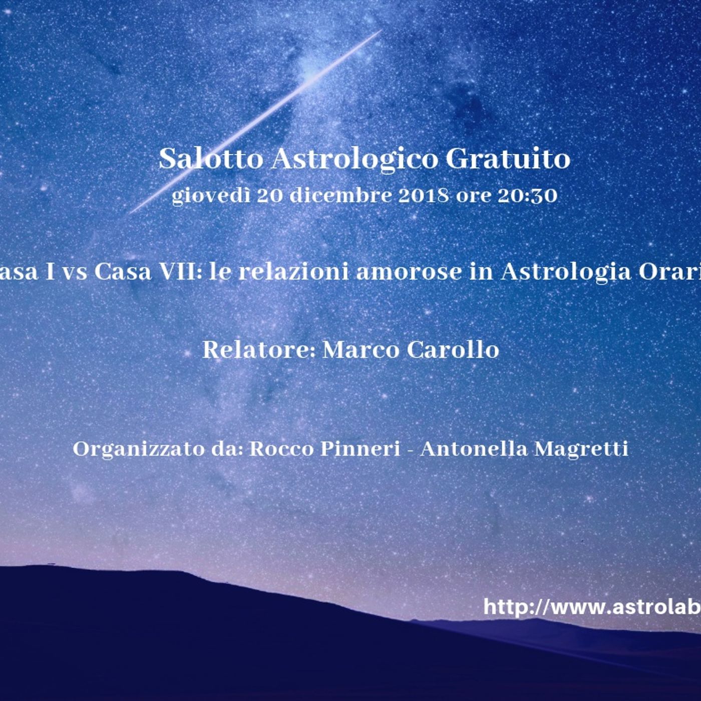 Salotti Astrologici in webinar