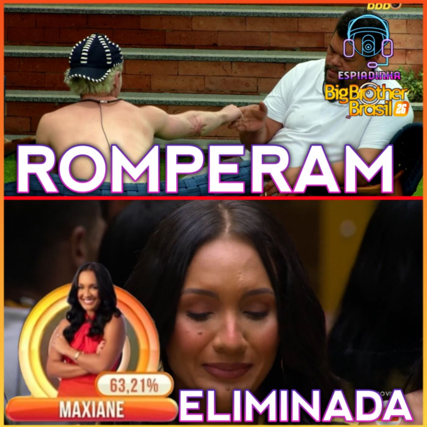 MAXIANE ELIMINADA + BABU ROMPEU COM JULIANO + BABU DETONOU A ANA PAULA | BBB 26