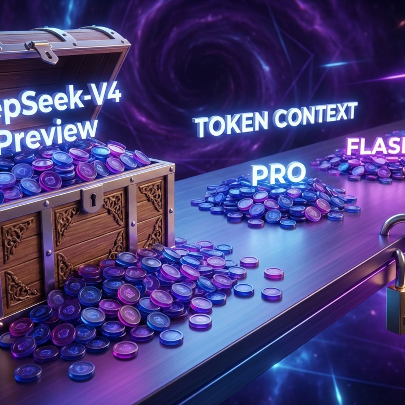 DeepSeek-V4 Preview: One Million Tokens, No Limits — Blue Lightning AI Daily cover