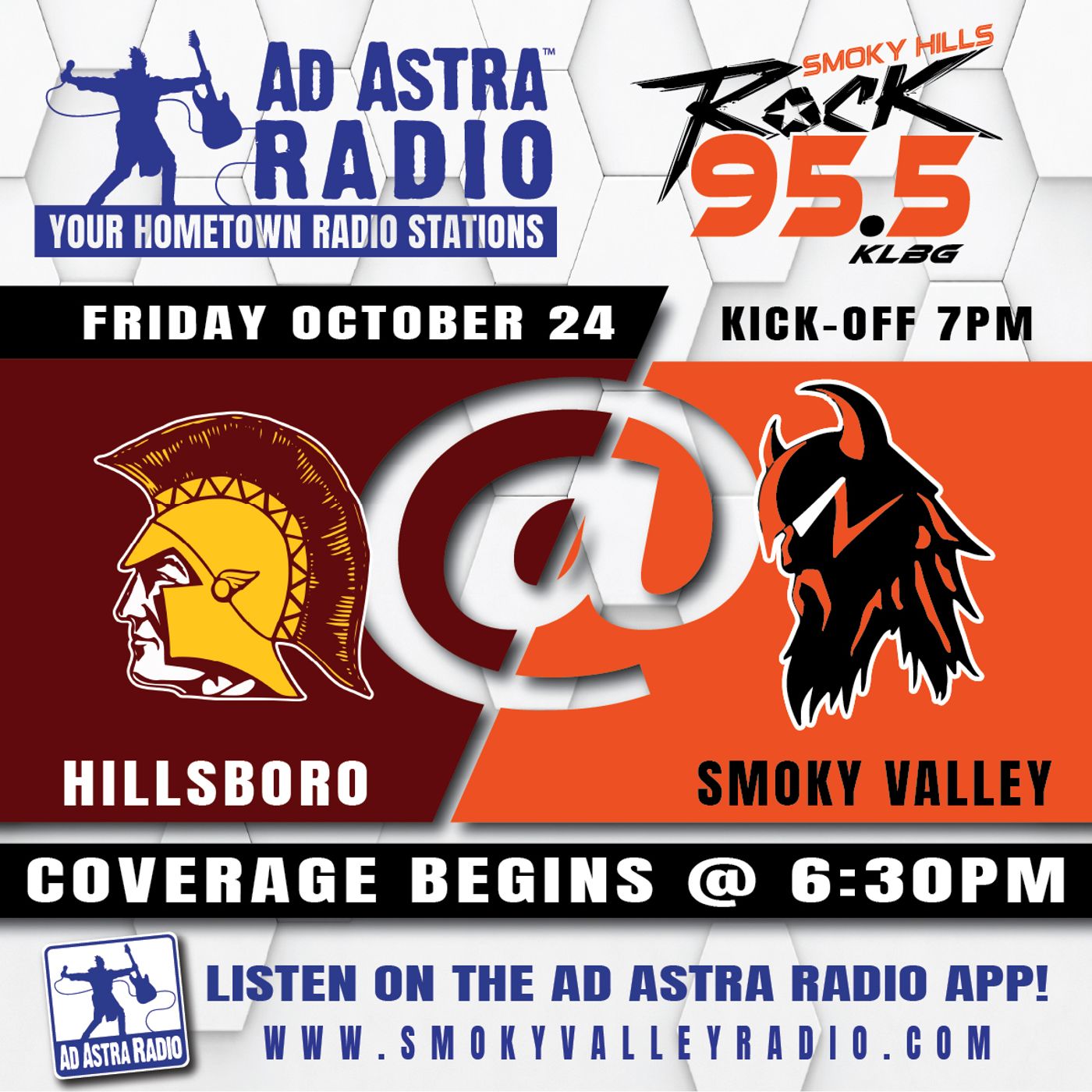 Hillsboro Trojans at Smoky Valley Vikings (October 24, 2025) episode artwork
