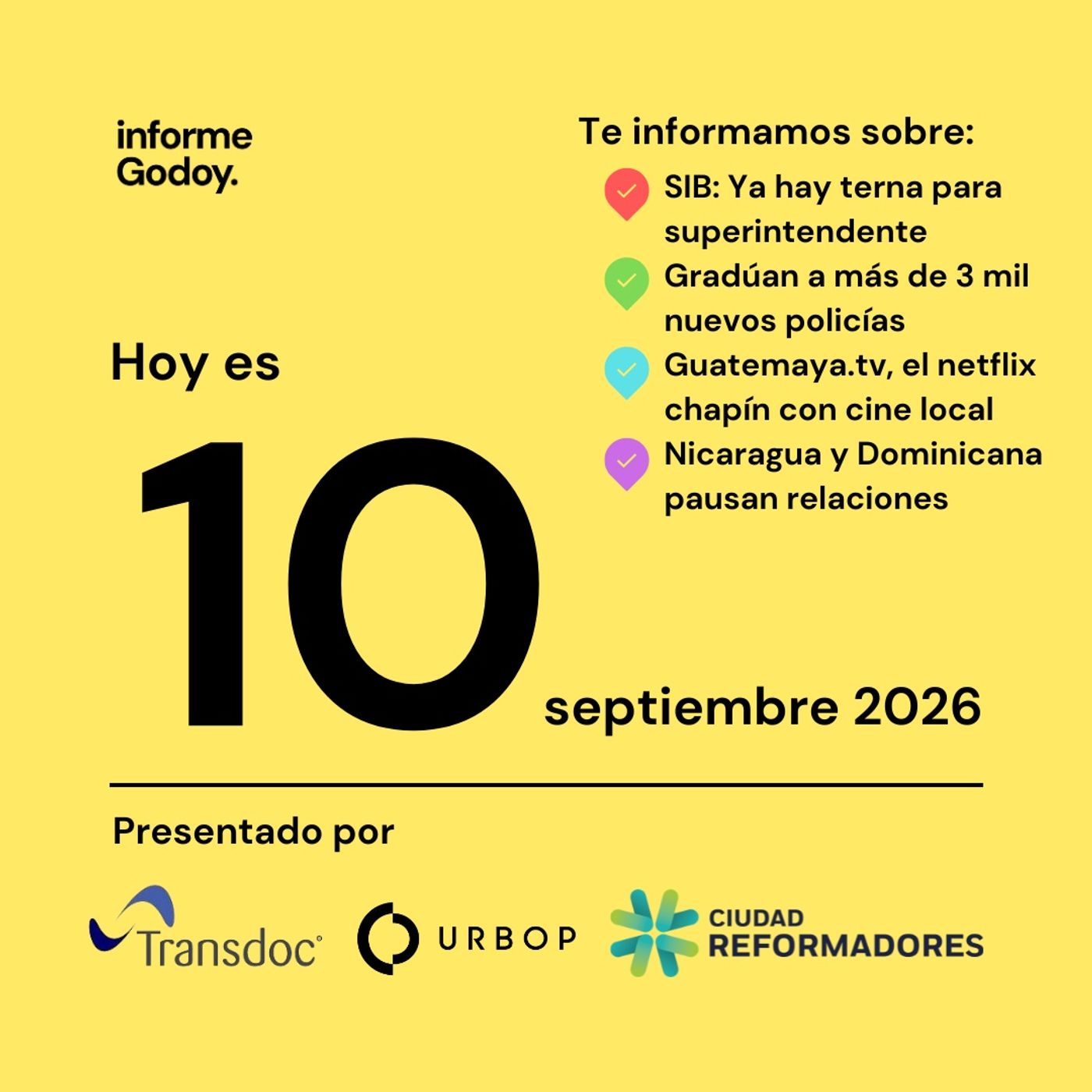 Portada de informeGodoy.