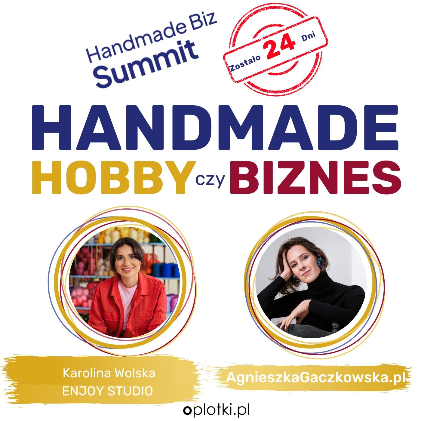 #281 Sukces Handmade - o tuftingu z Karoliną ENJOY STUDIO - 24 dni do konferencji HBS2025 episode artwork