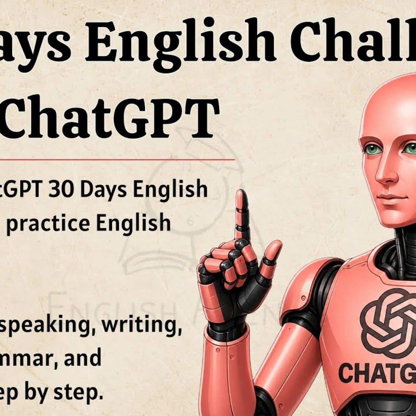 30 Days English Challenge with ChatGPT | Improve Your English Daily episode artwork