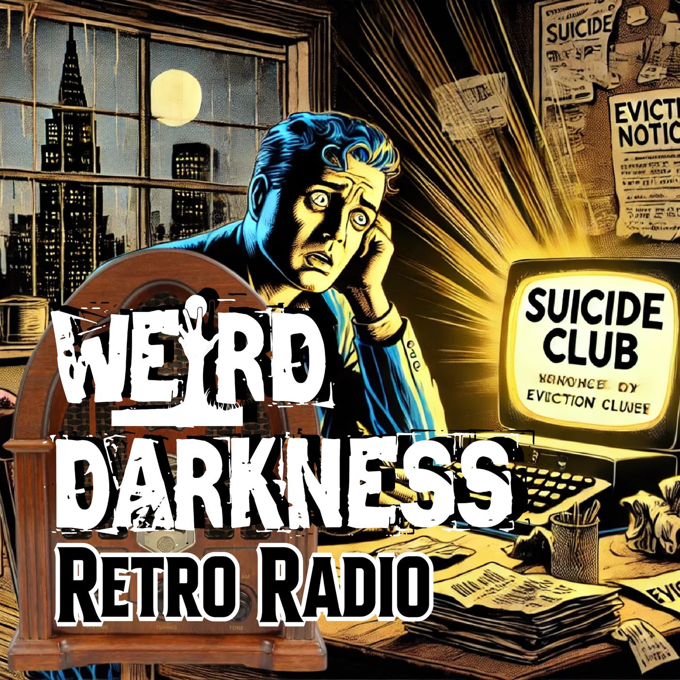 Why Would Anyone Join An ONLINE SUICIDE CLUB?: #RetroRadio EP0344 #WeirdDarkness - podcast episode cover