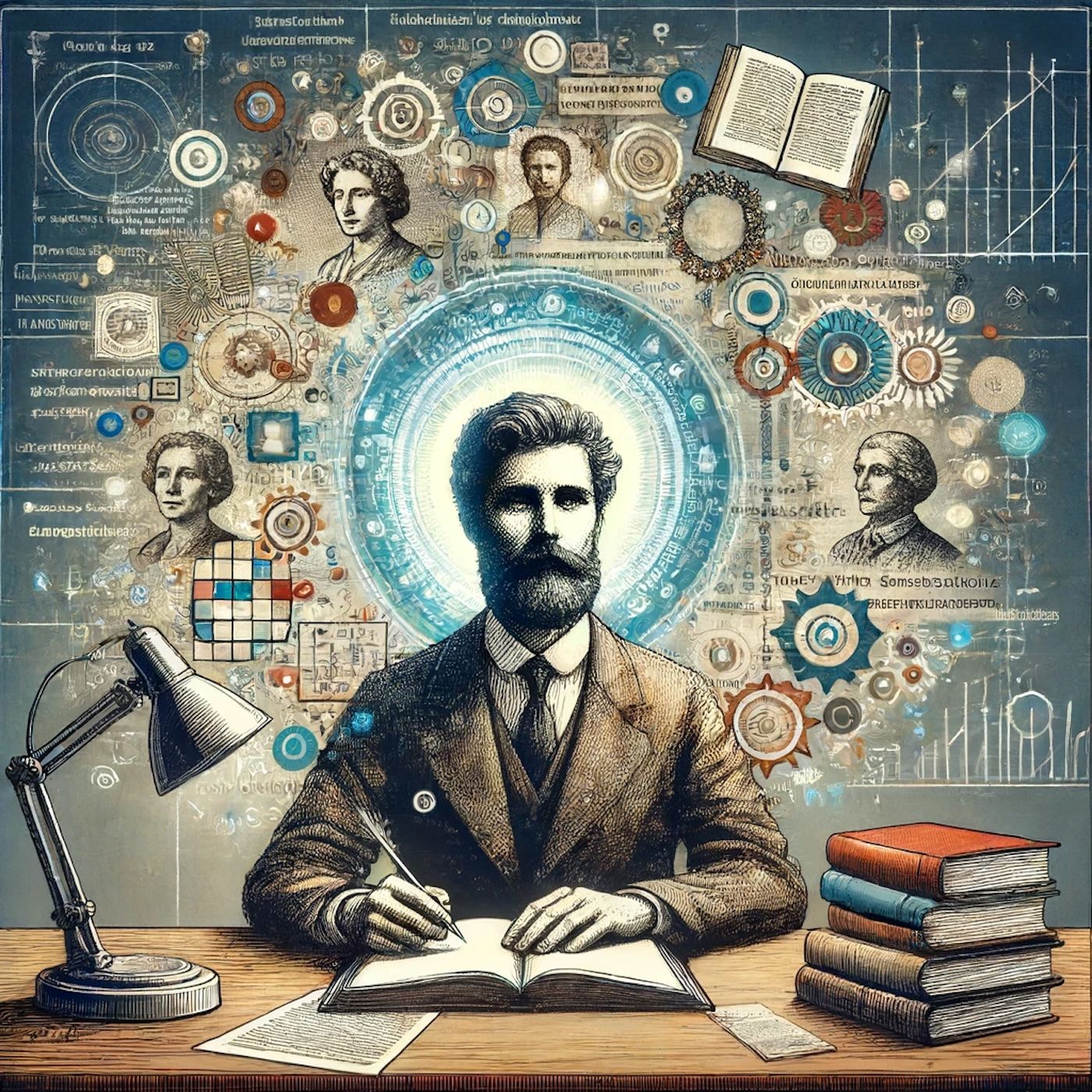 "If you steal from one author, it’s plagiarism; if you steal from many, it’s research." episode artwork