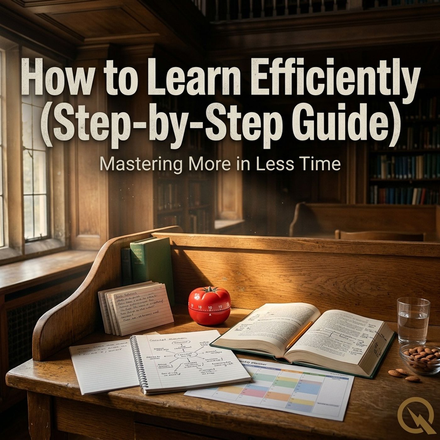 How to Learn Efficiently (Step-by-Step Guide)