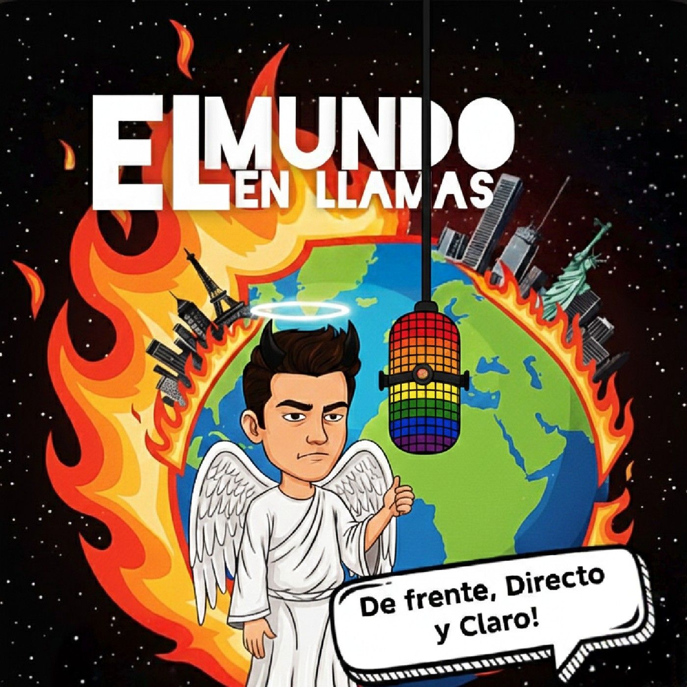 El Mundo En Llamas cover art