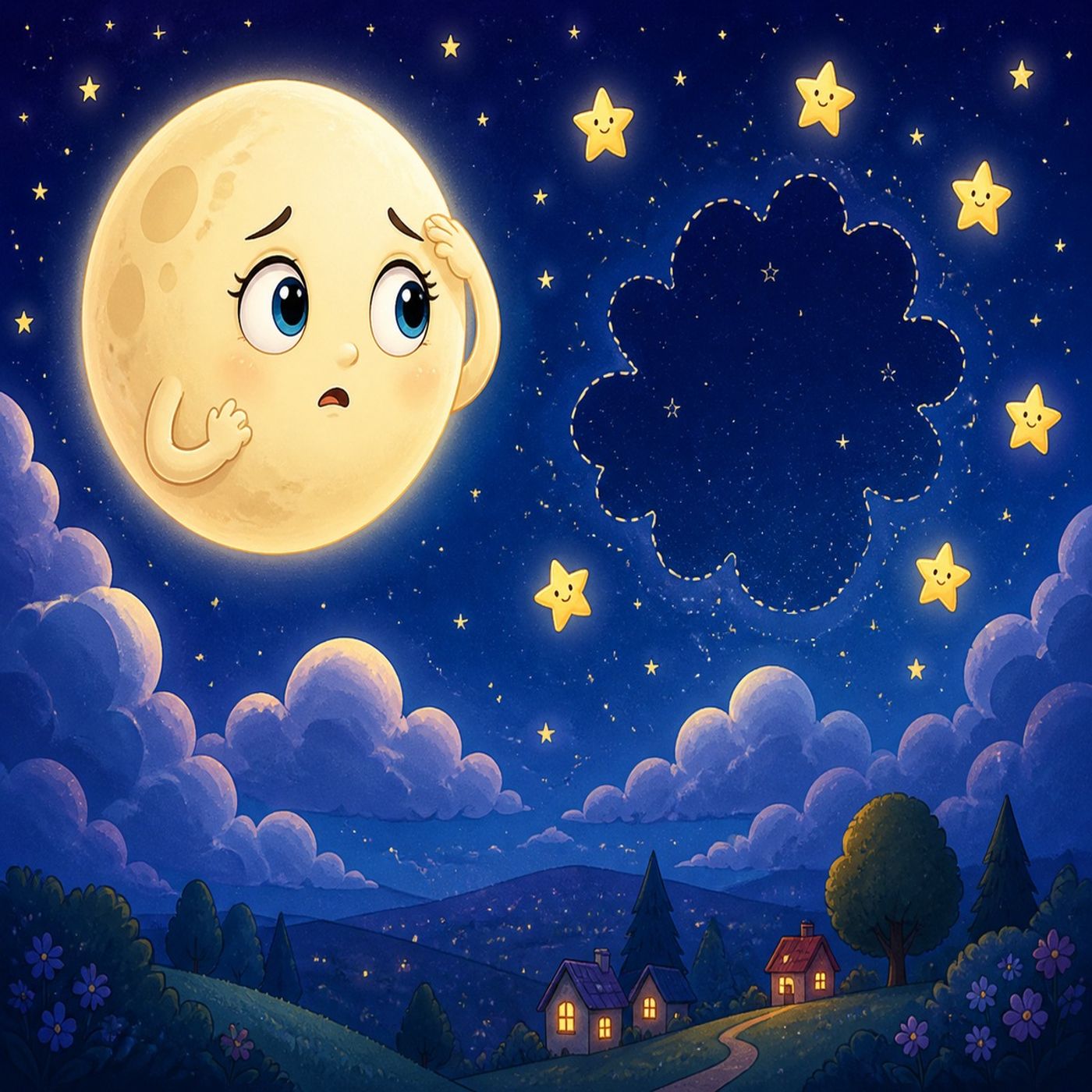 Luna Cannot Find Tuesday's Stars