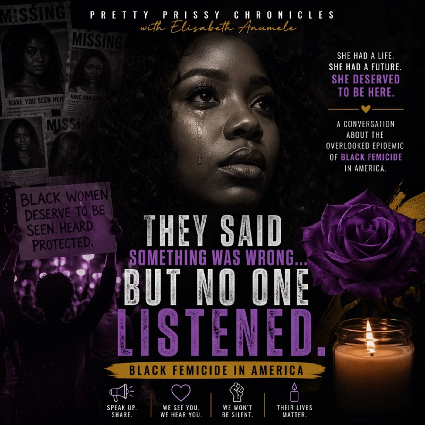 They Said Something Was Wrong…But No One Listened: Black Femicide in America episode artwork