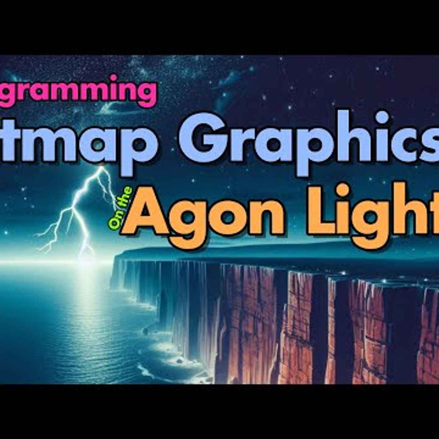 Displaying Multiple Bitmaps on Agon Light with VDP episode artwork