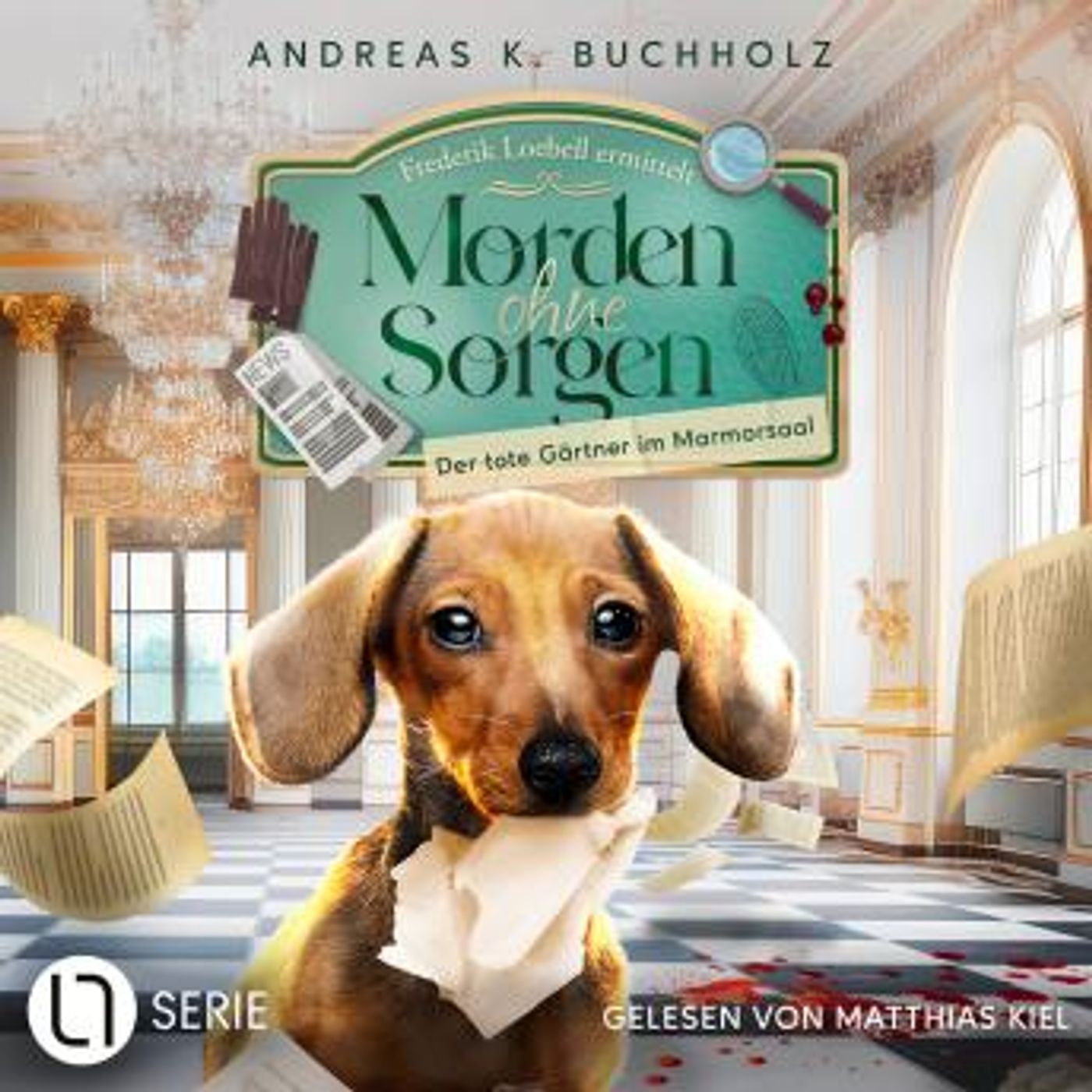 [German] - Der tote Gärtner im Marmorsaal - Morden ohne Sorgen, Teil 2 (Ungekürzt) by Andreas K. Buchholz episode artwork