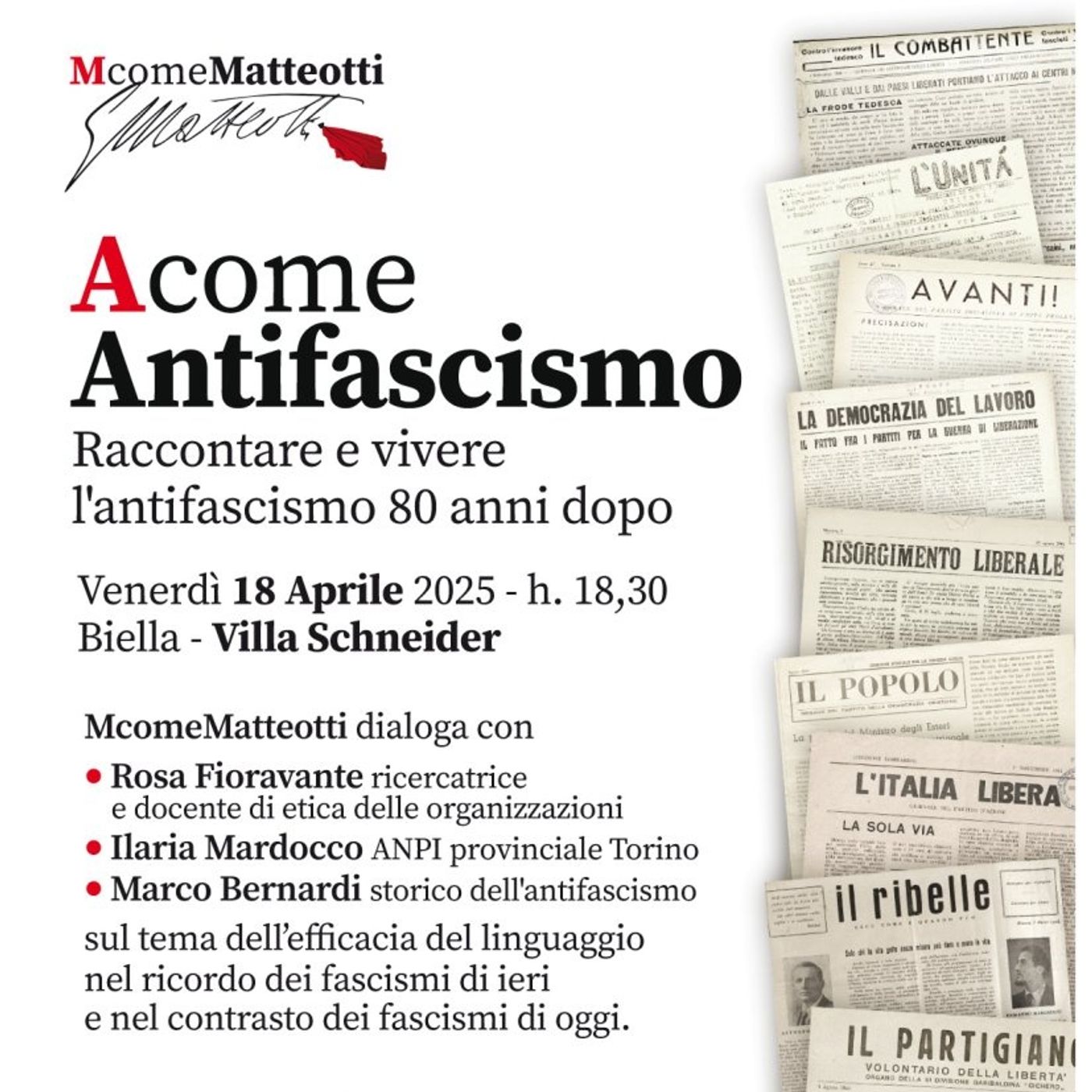 A come Antifascismo