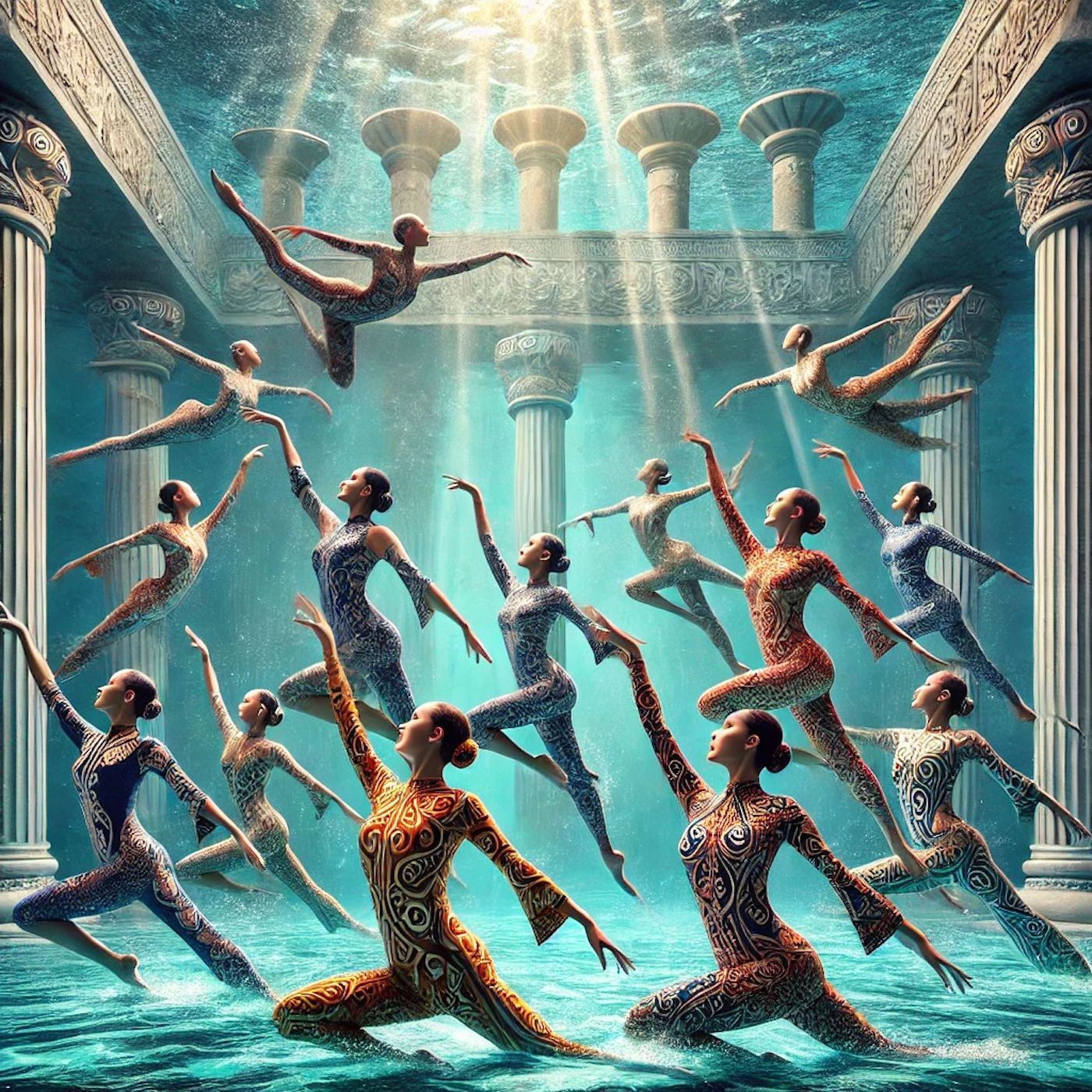 Tahukah anda bahawa renang berirama mungkin berasal dari Yunani kuno? episode artwork