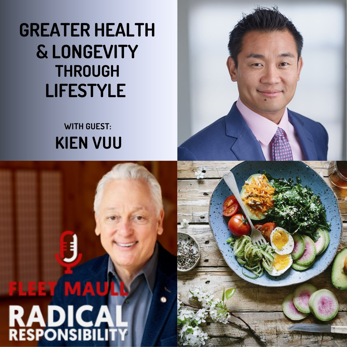 EP 170: Greater Health and Longevity through Lifestyle | Kien Vuu