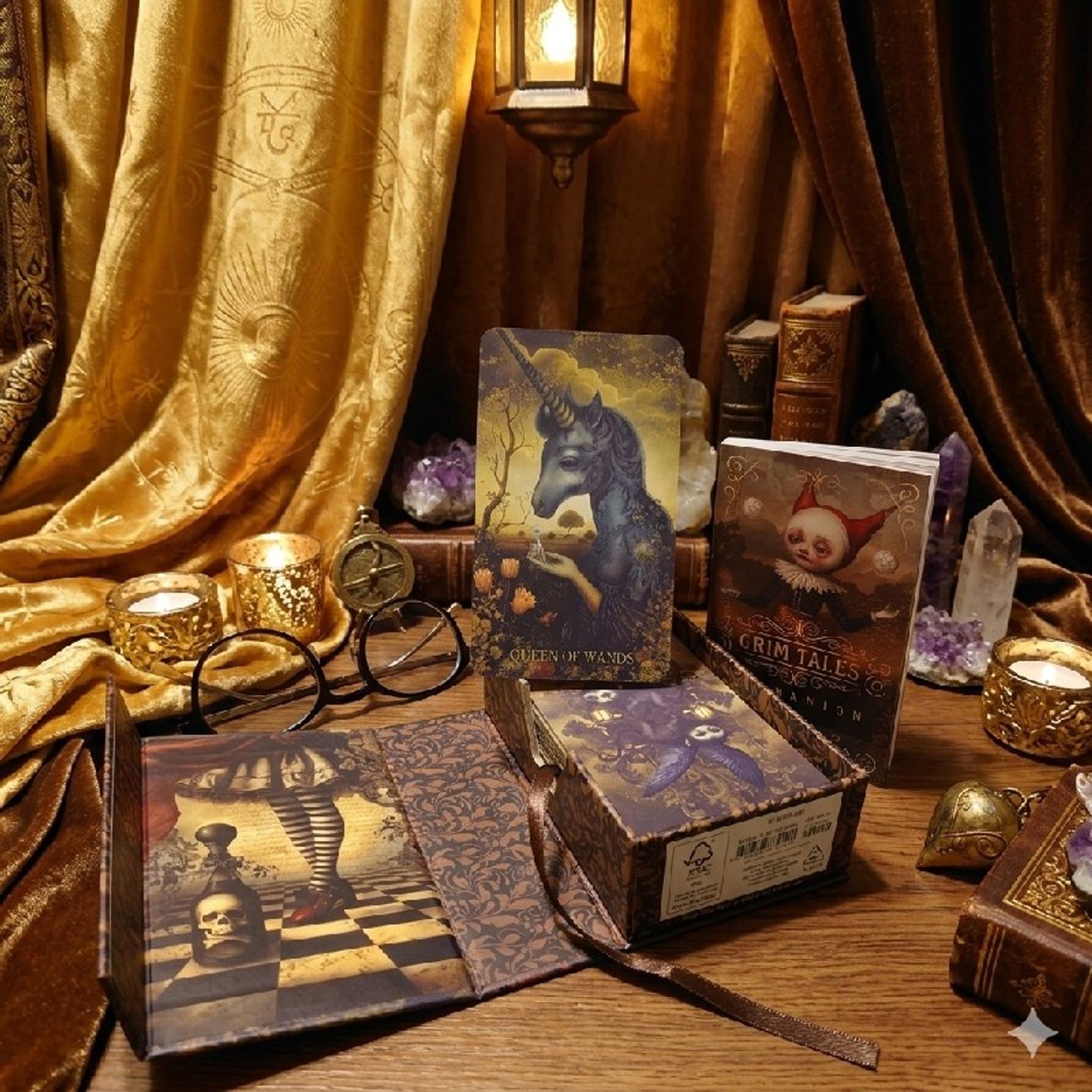 Ep550 - Diane's Tarot Diary: 我的塔羅日記🔮牌卡開箱•格林童話塔羅牌-1