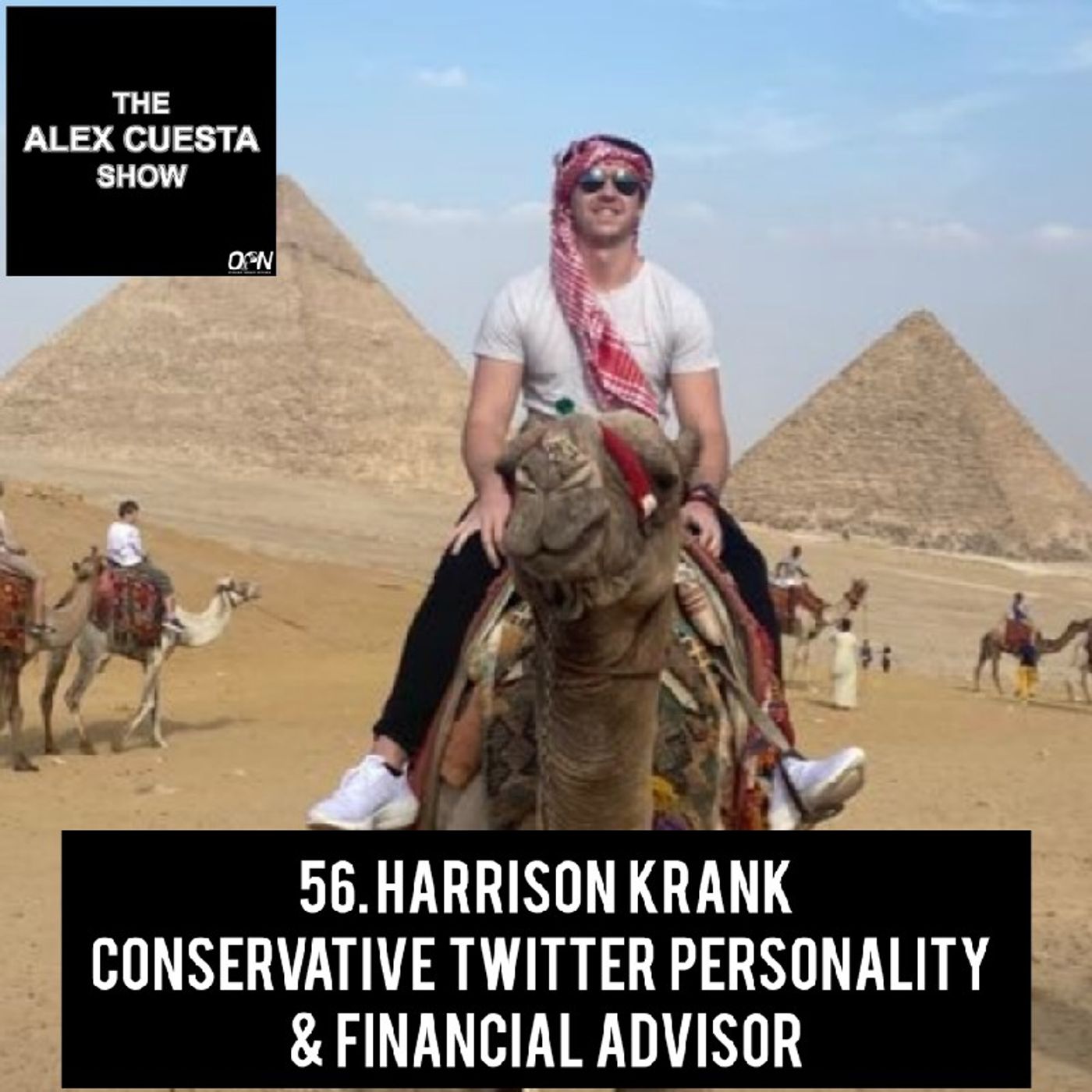56. Harrison Krank, Conservative Twitter Personality & Financial Advisor episode artwork