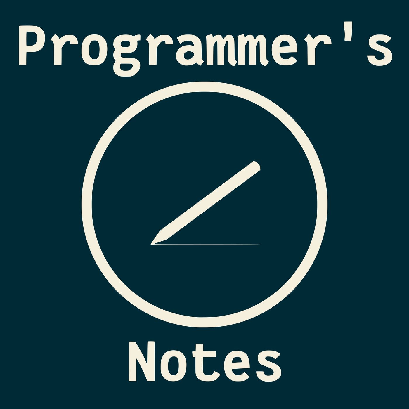 Programmer’s Notes