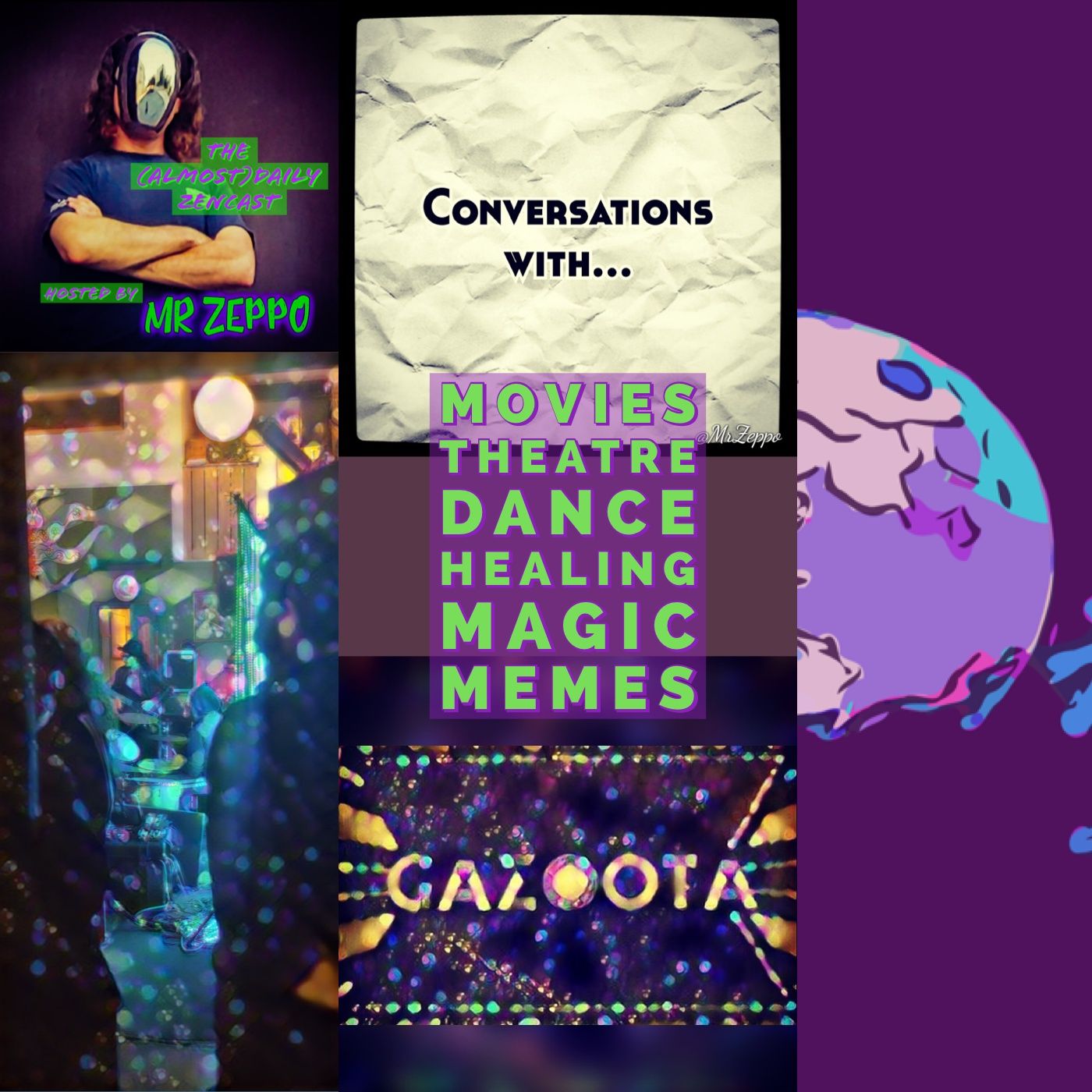 Conversations With Emily Luna and Josh Gazoota - Movies Theatre and Healing PART 2 - 11:10:19, 5 episode artwork