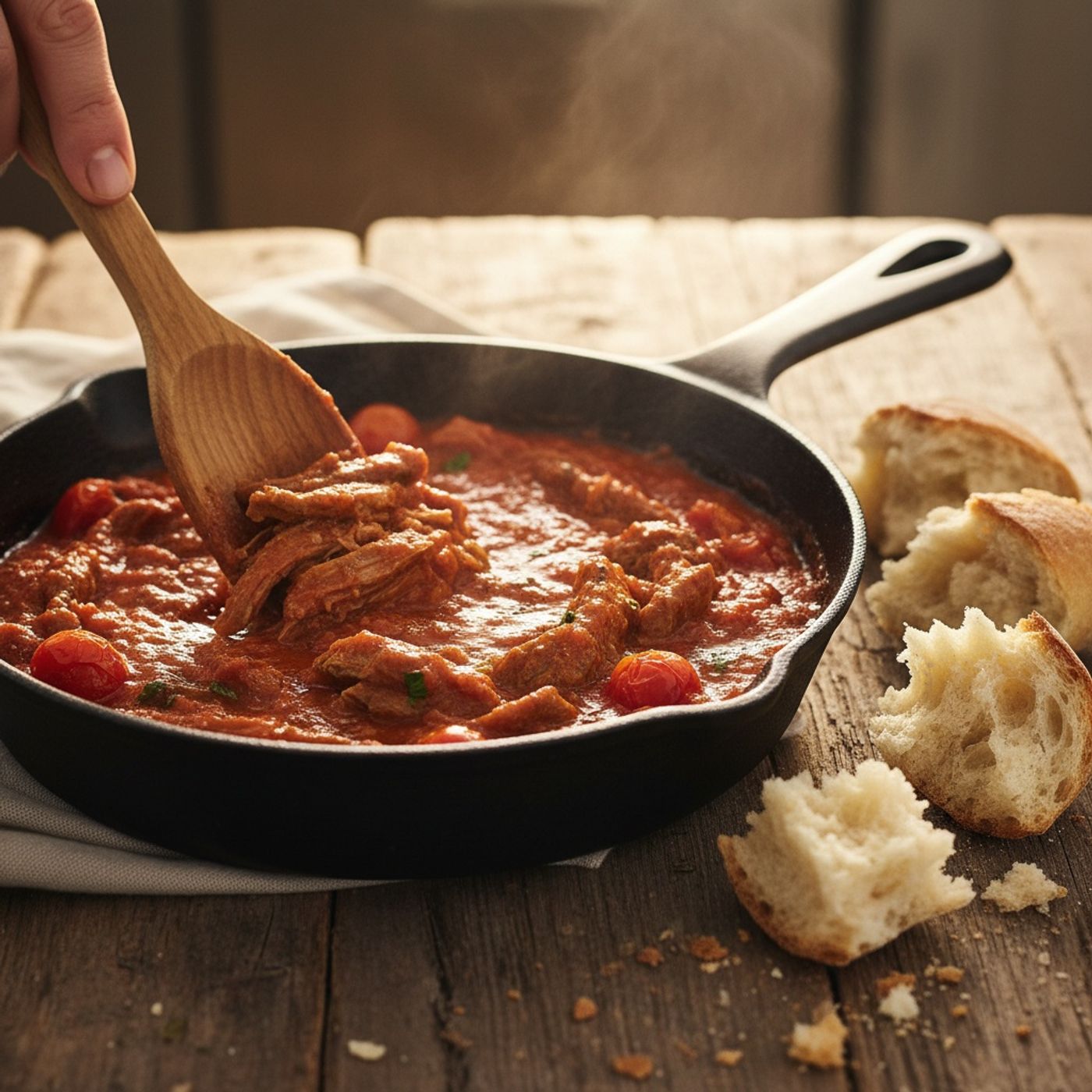 Straccetti di carne alla pizzaiola: morbidi, veloci e pronti in 10 minuti episode artwork