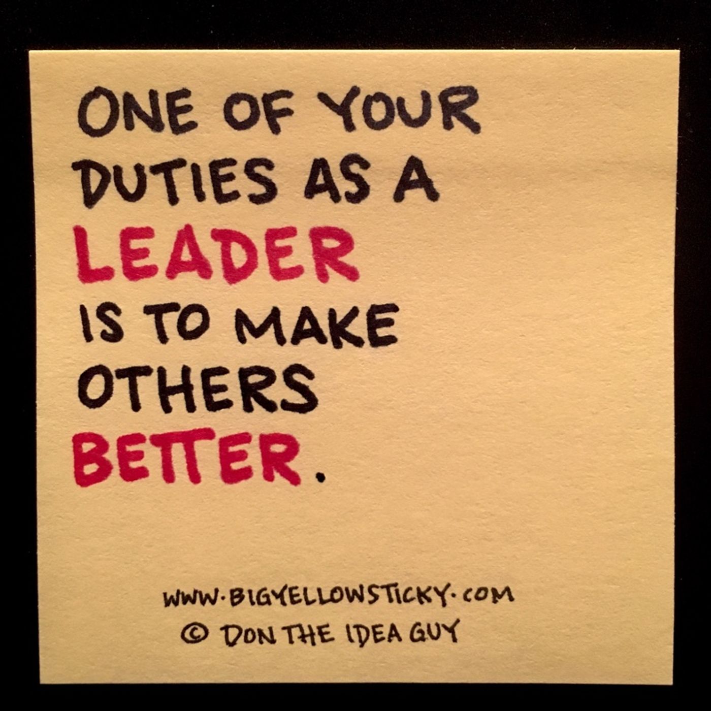 Leadership Duty : BYS 187